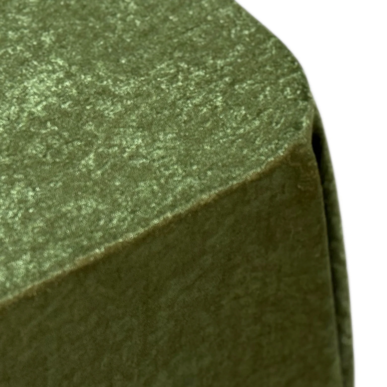 Crinkle Shimmer 90"x156" Rectangular Tablecloth - Willow Green - Image 4
