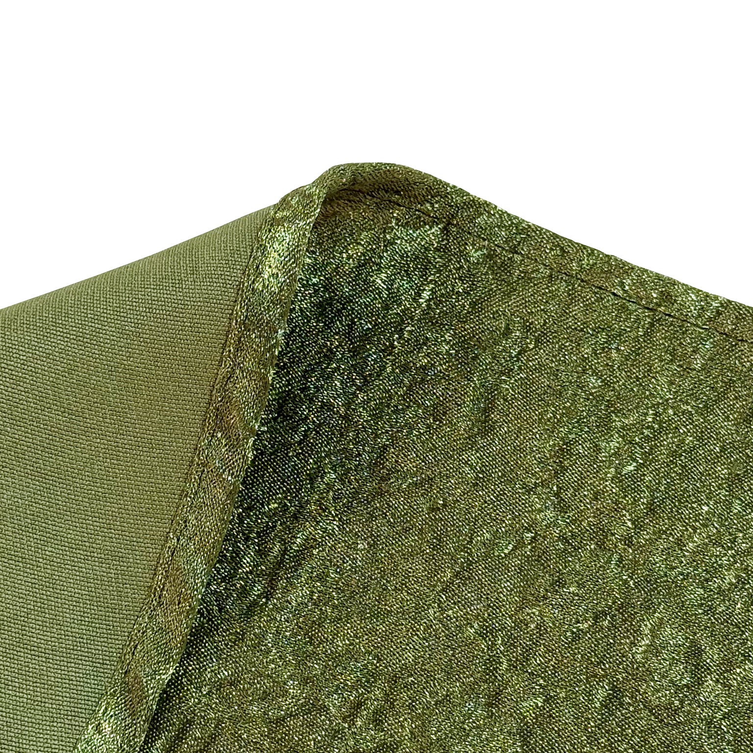5 pcs/pk Crinkle Shimmer Napkin 20"x20" - Willow Green - Image 5
