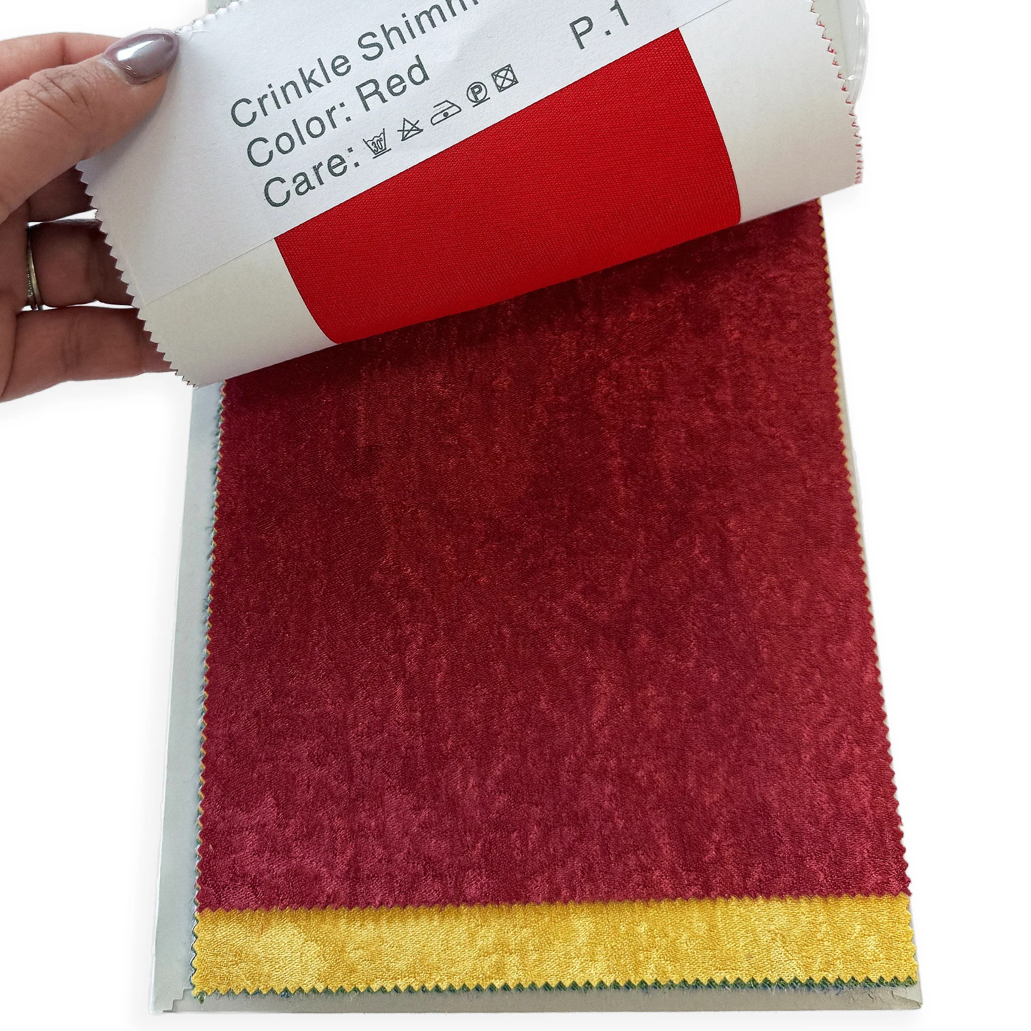 Crinkle Shimmer Swatch Booklet - Image 2