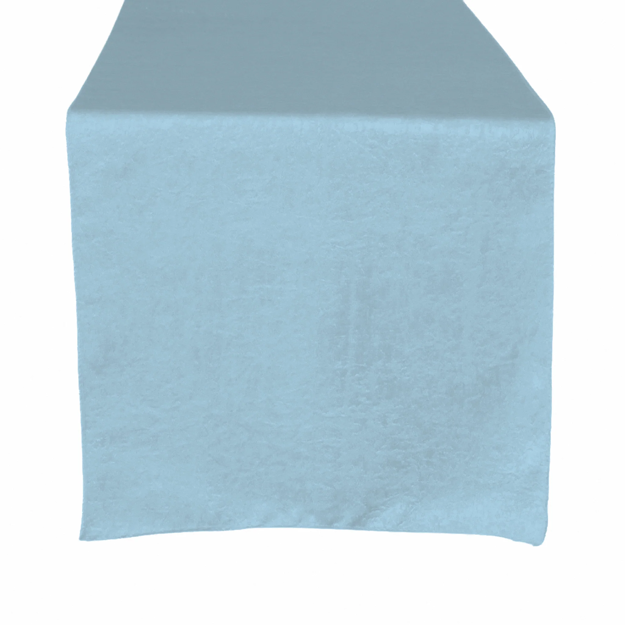 Crinkle Shimmer Table Runner - Baby Blue - Image 2
