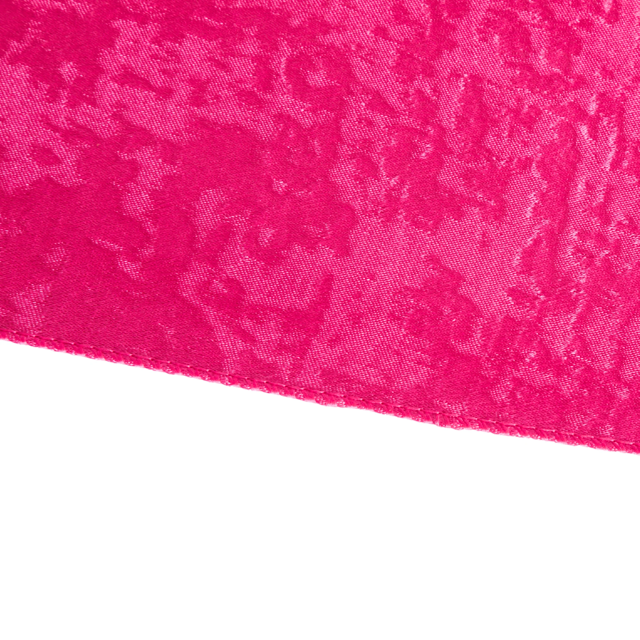 Crinkle Shimmer Table Runner - Fuchsia - Image 5