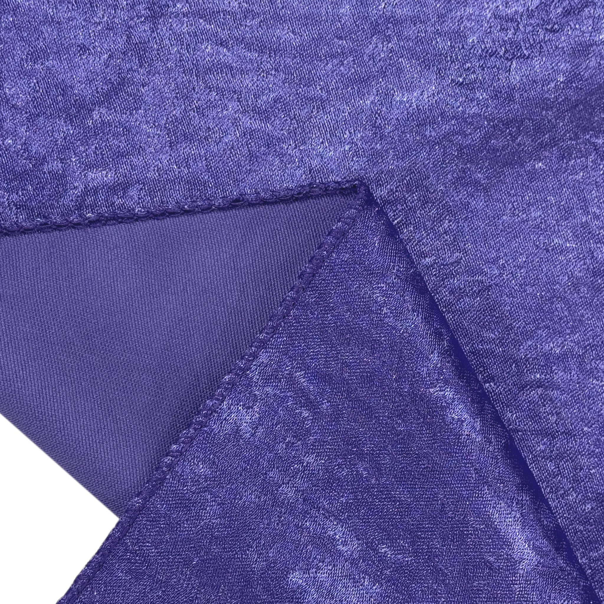 Crinkle Shimmer Table Runner - Purple - Image 4