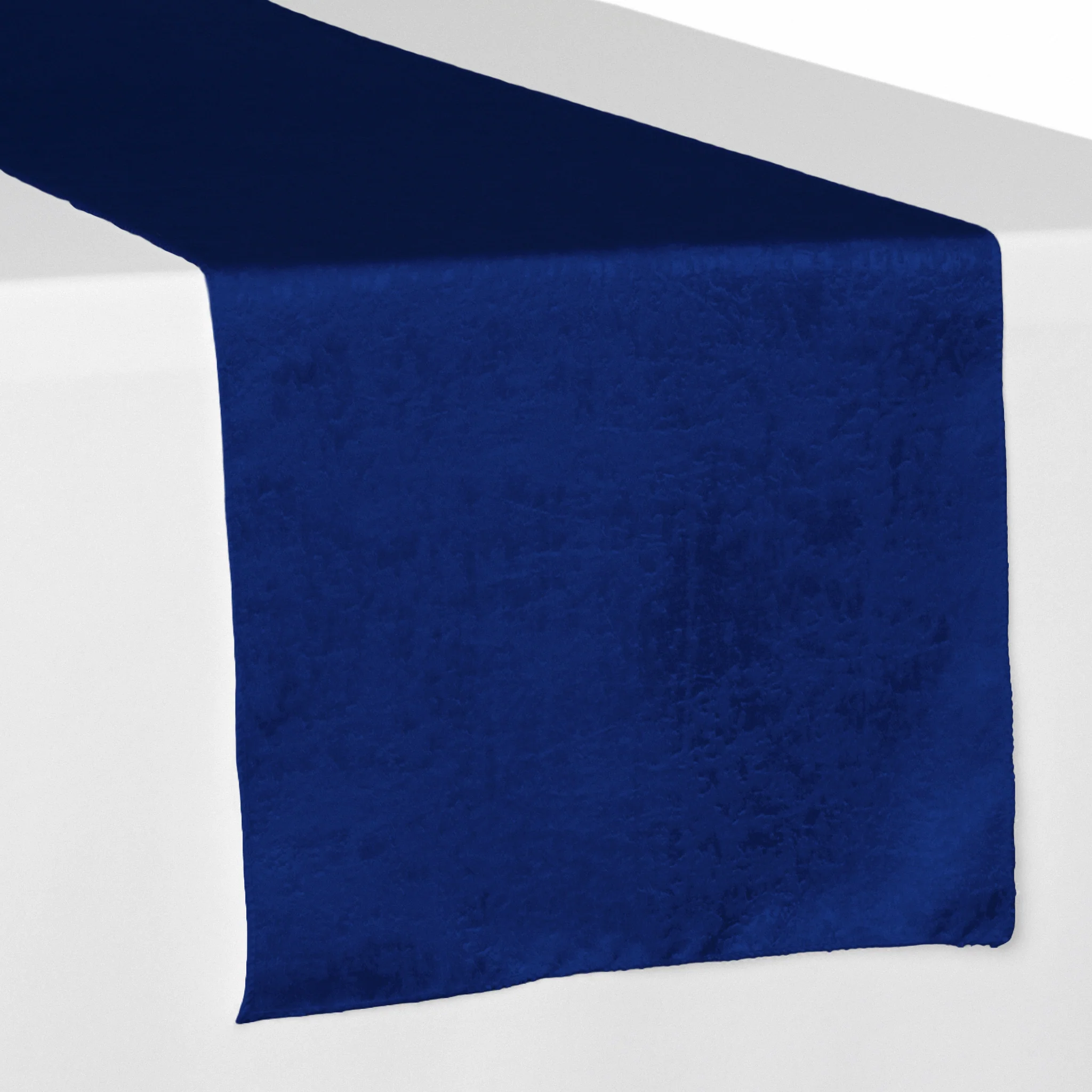 Crinkle Shimmer Table Runner - Royal Blue - Image 4