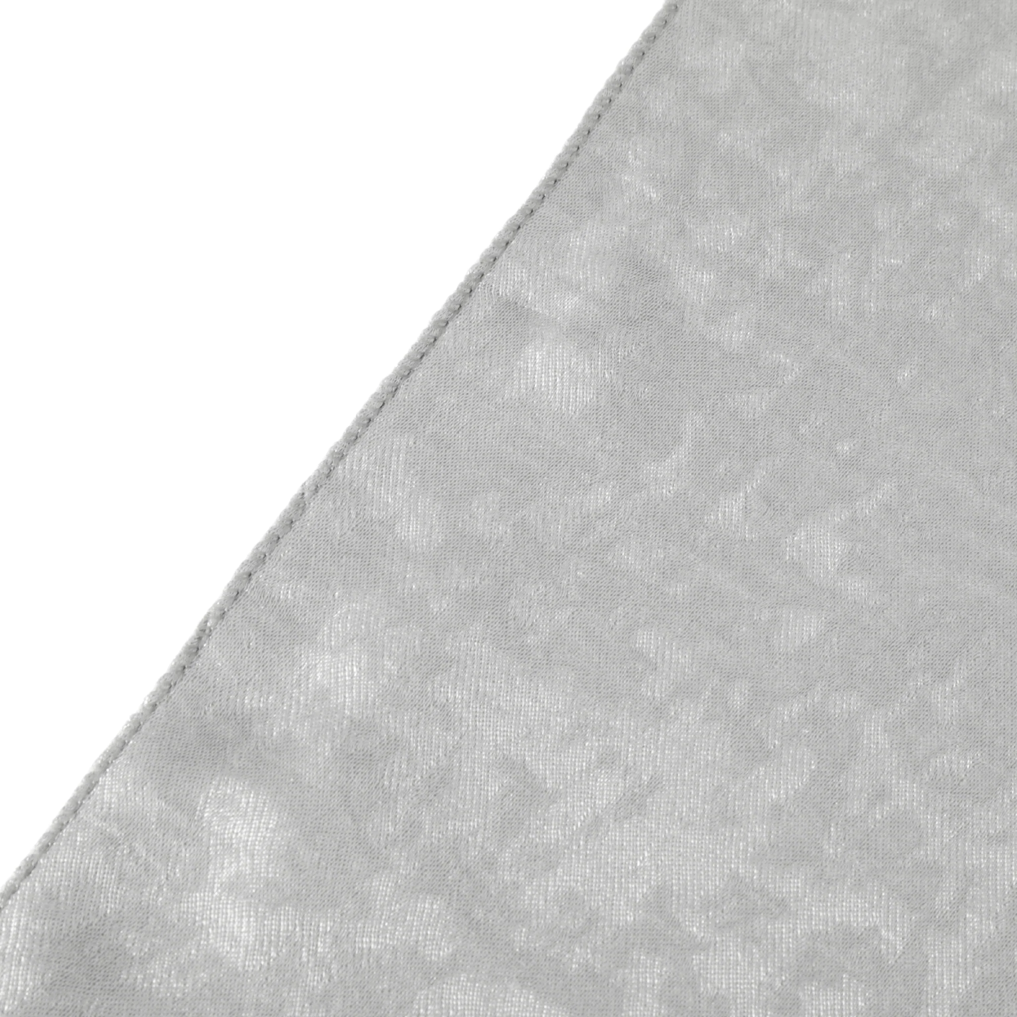 Crinkle Shimmer Table Runner - Silver - Image 5
