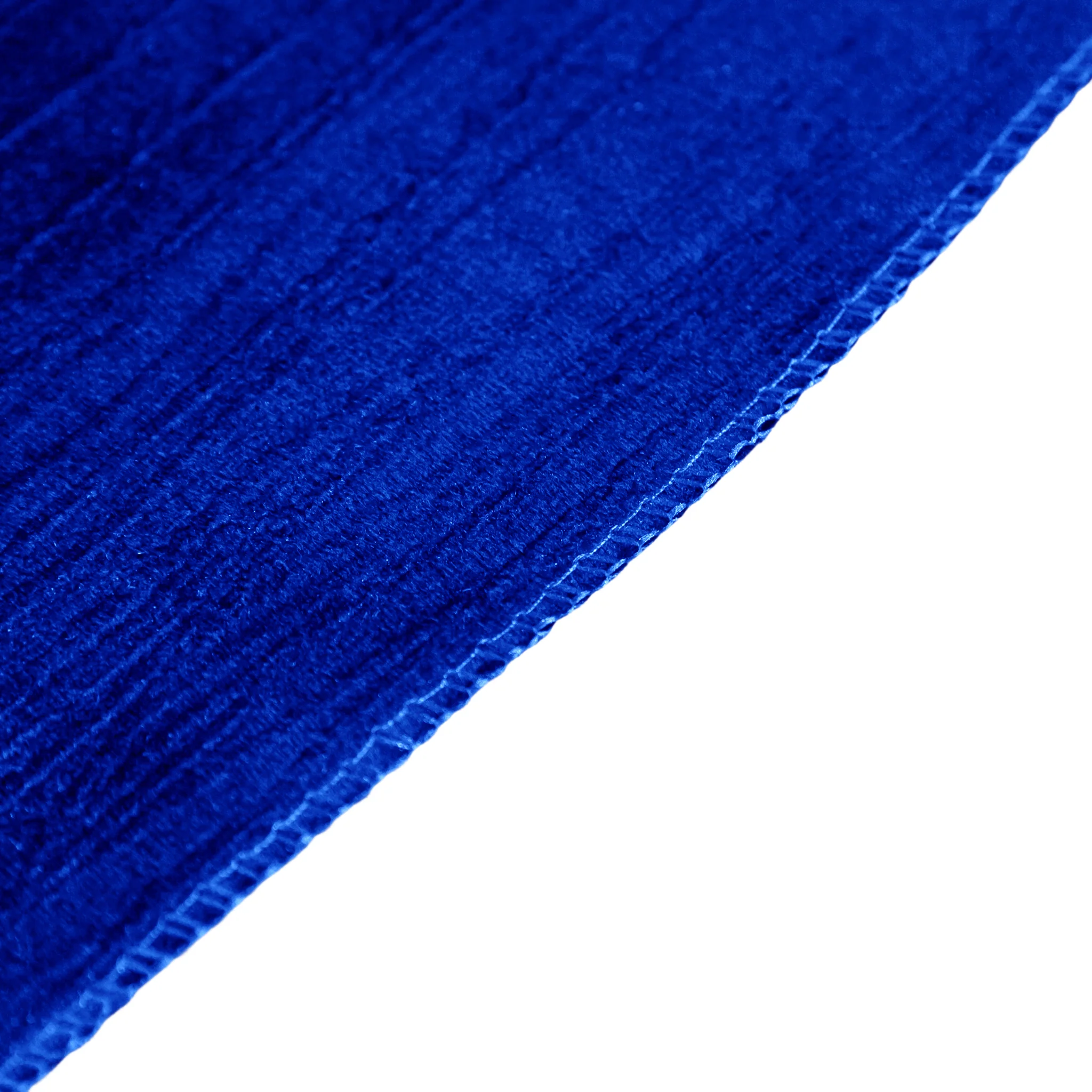 Crinkle Velvet 120" Round Tablecloth - Royal Blue - Image 5