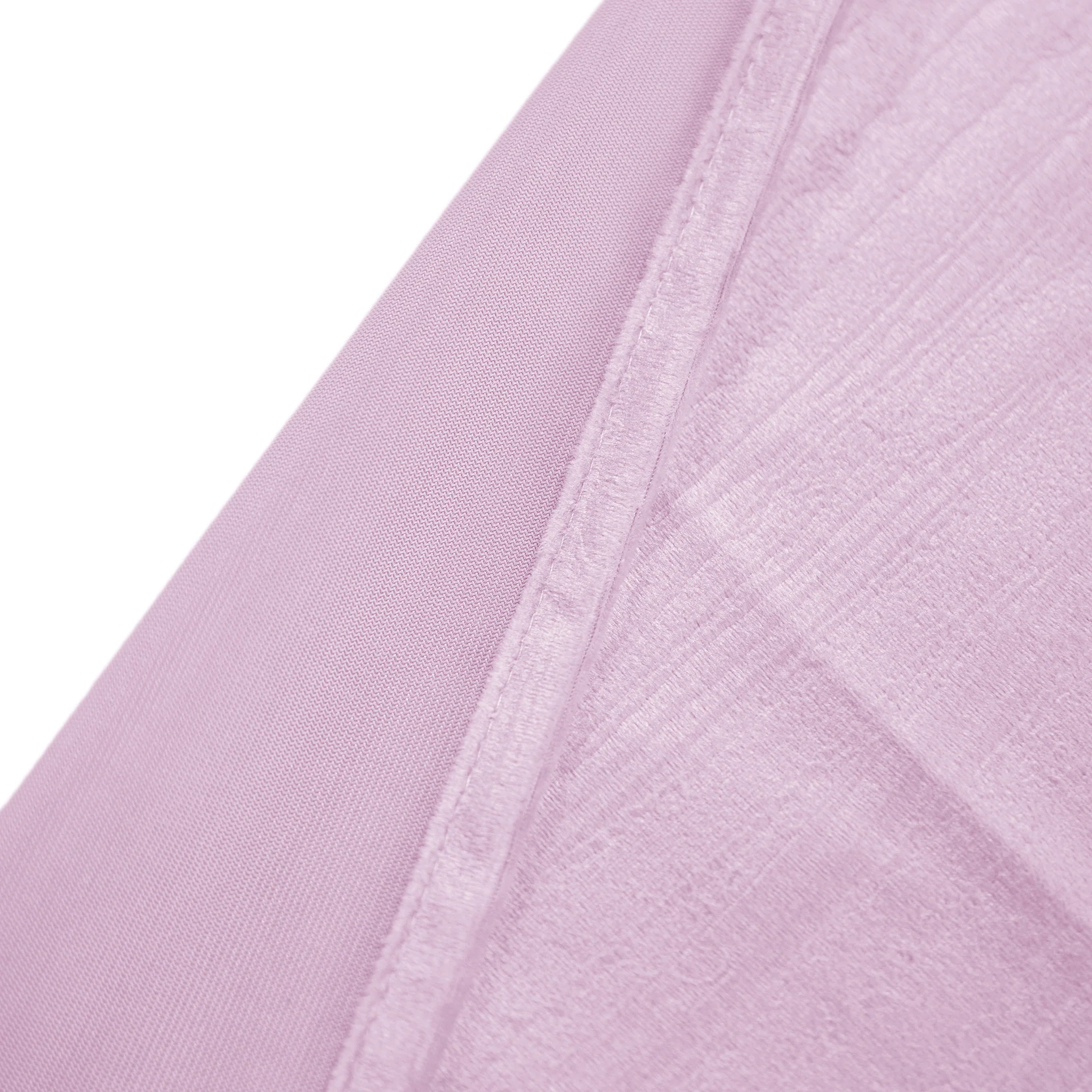 5 pcs/pk Crinkle Velvet 20"x20" Linen Napkin - Pink - Image 5