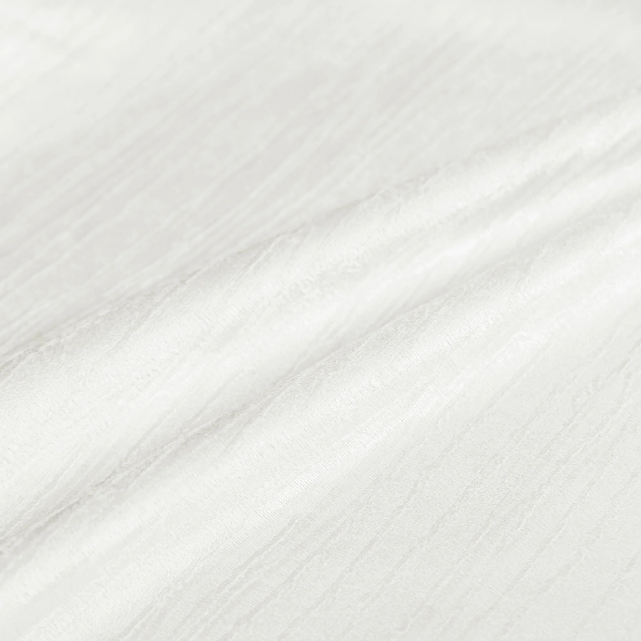 Crinkle Velvet 90"x132" Rectangular Tablecloth - Ivory - Image 3