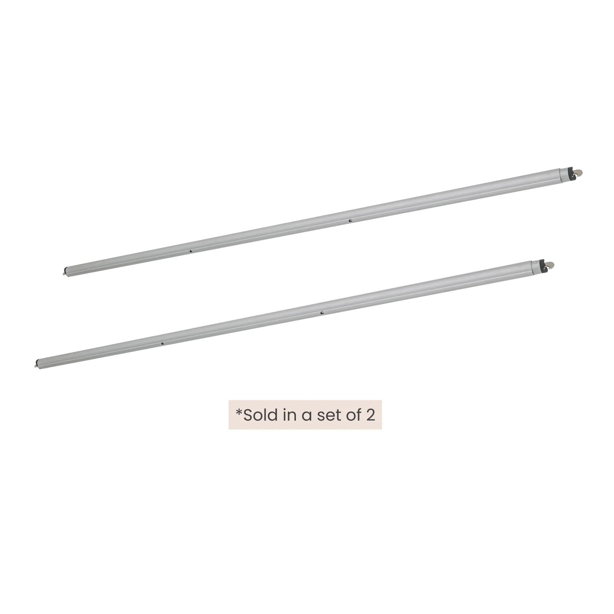2 pc Crossbar support (drape support) rod 5ft to 8ft - Image 3