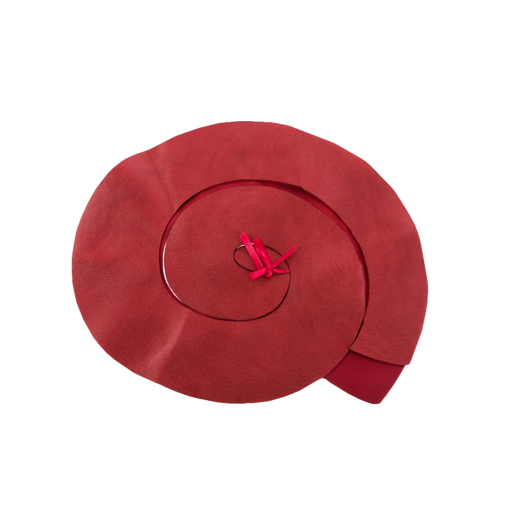 Curly Willow Chair Sash - Apple Red - Image 4