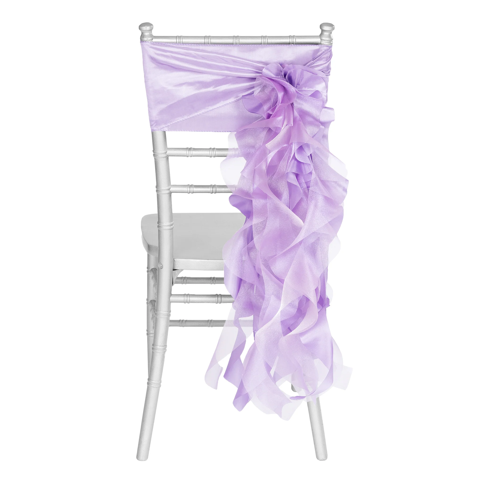 Curly Willow Chair Sash - Victorian Lilac/Wisteria - Image 5
