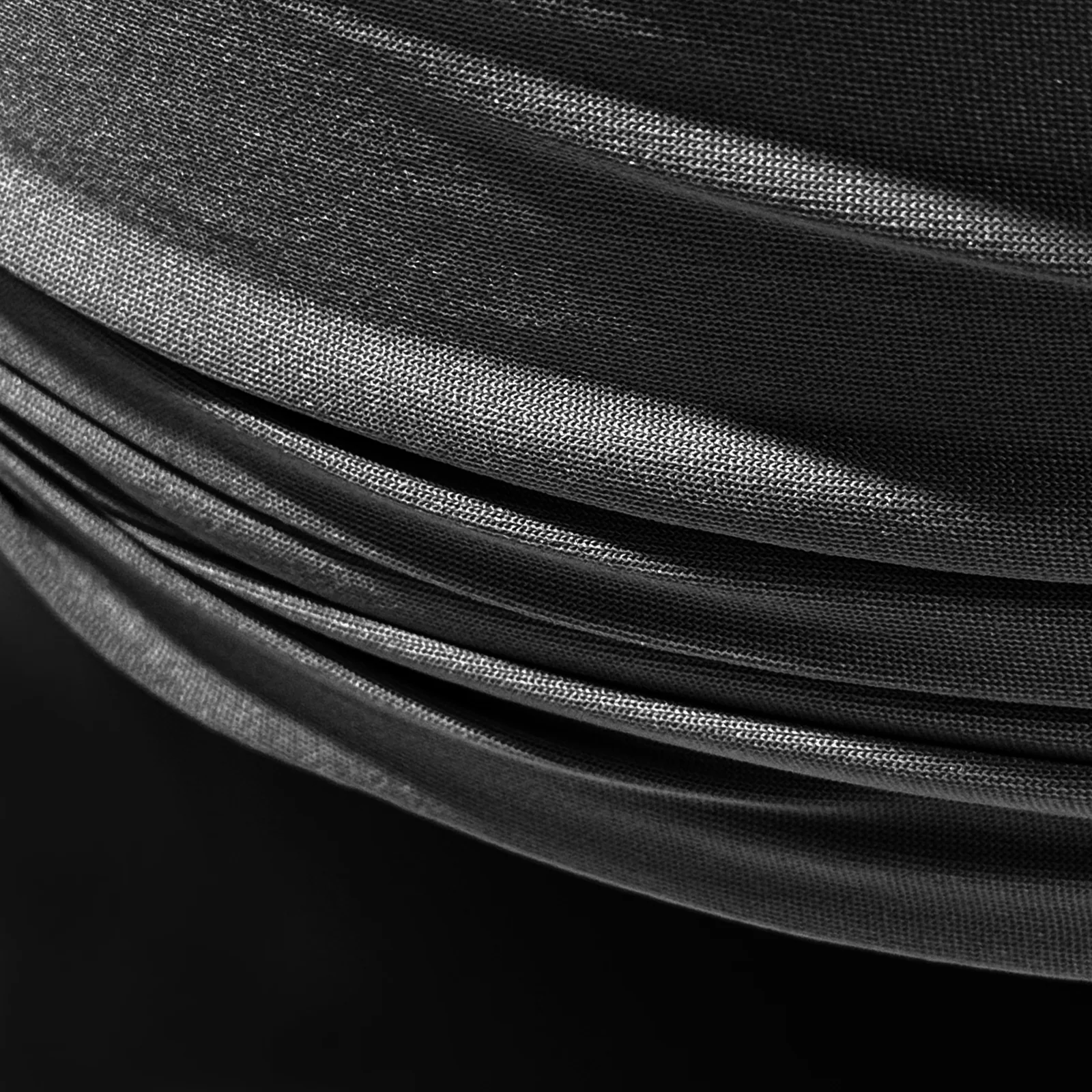 Spandex Covers for Cylinder Metal Cake/Dessert Pedestal Stands 5 pcs/set - Black - Image 2