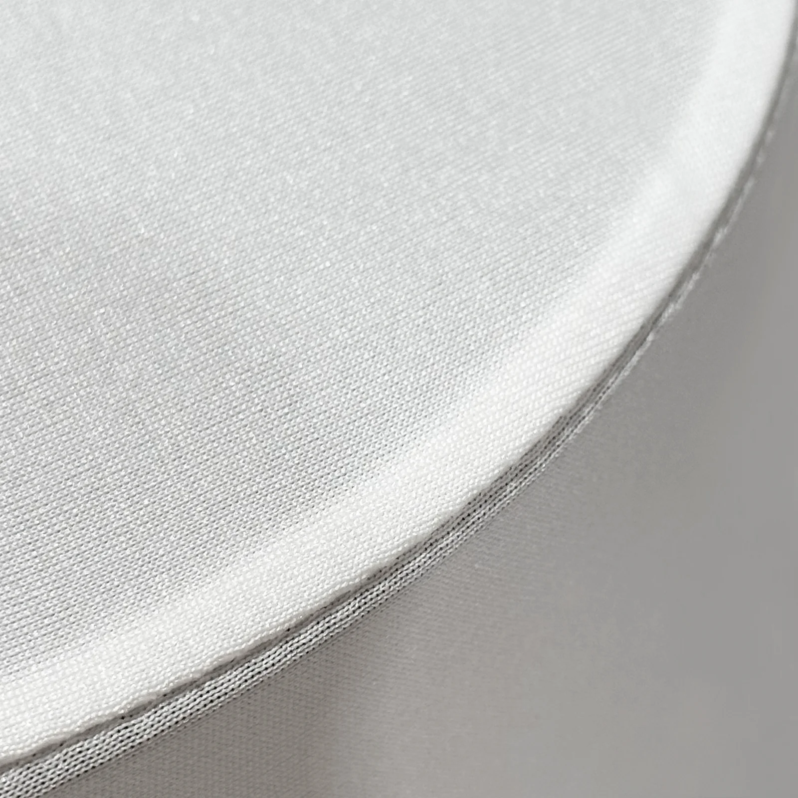 Spandex Covers for Cylinder Metal Cake/Dessert Pedestal Stands 5 pcs/set - White - Image 3