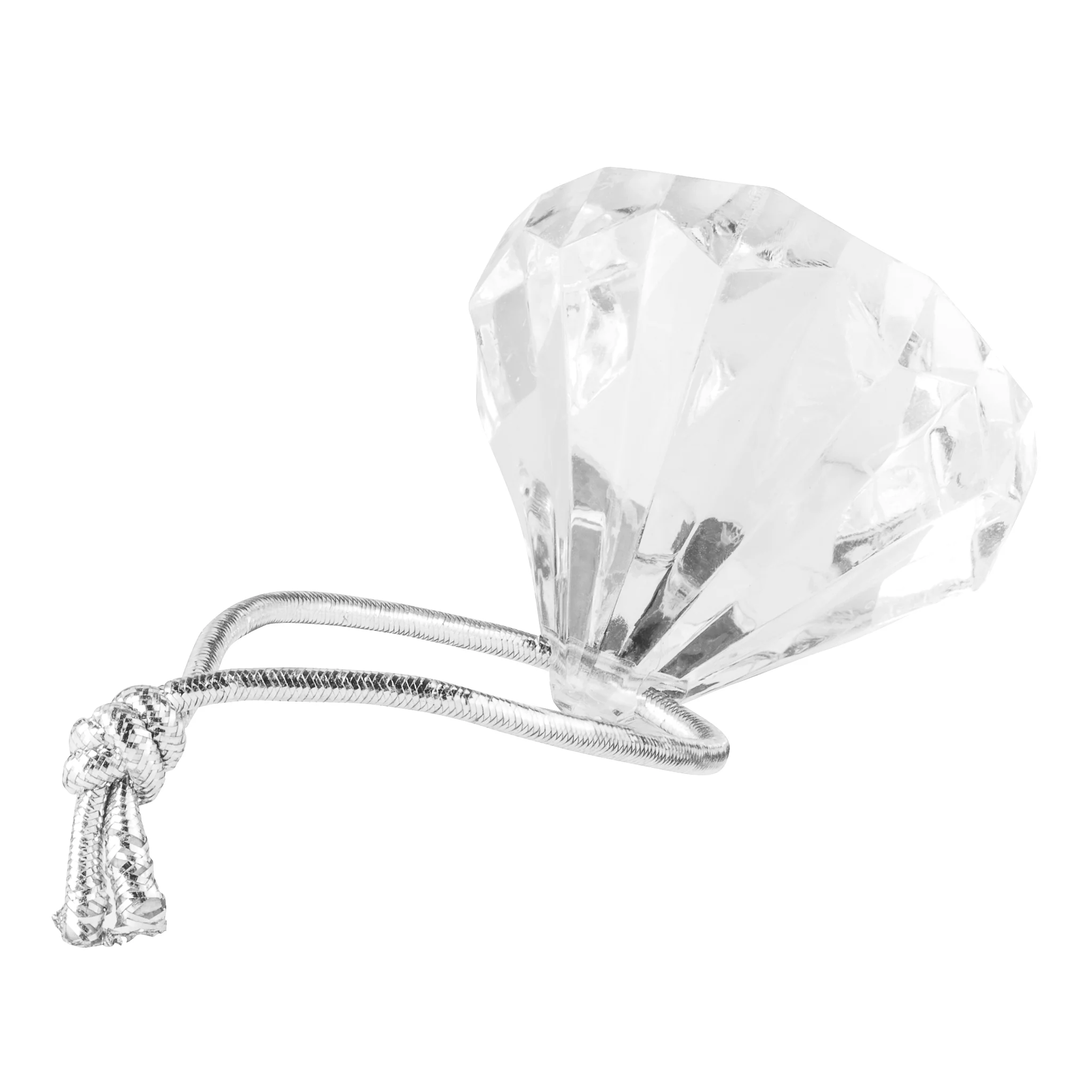 Diamond Elastic Band Napkin Ring Holder (10pc/pk) - Image 3