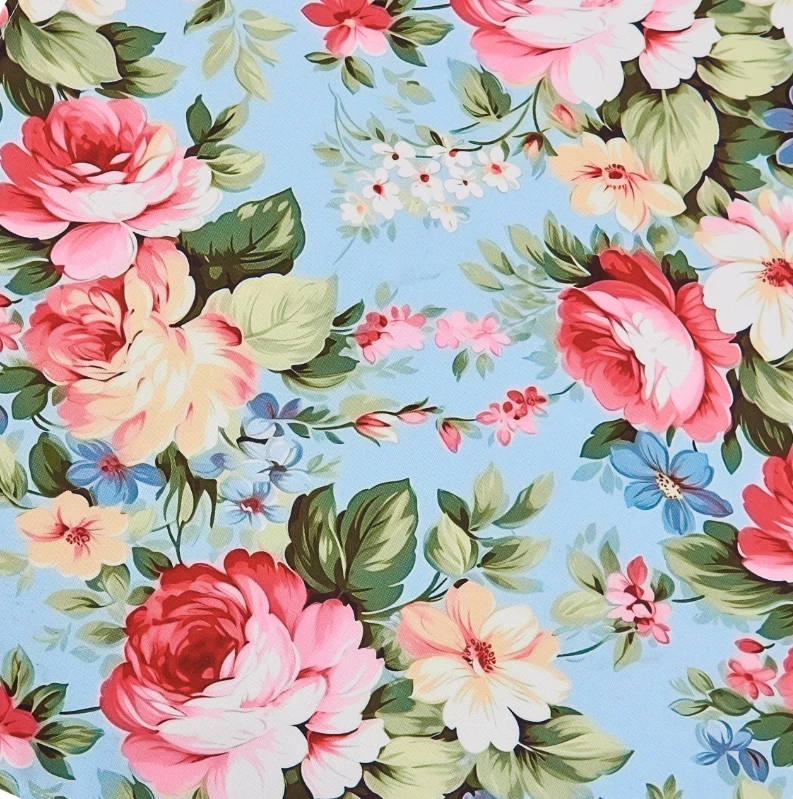 English Garden Floral Table Runner - Image 3