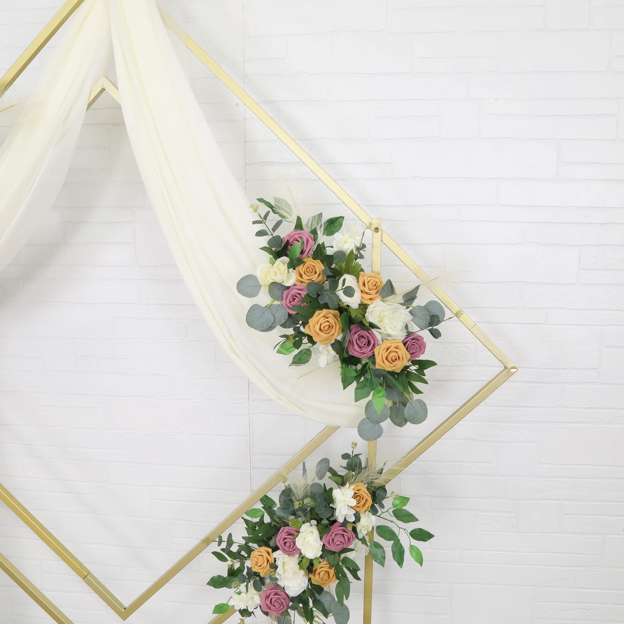 Eucalyptus Artificial Silk Stem 33" Long - Image 7