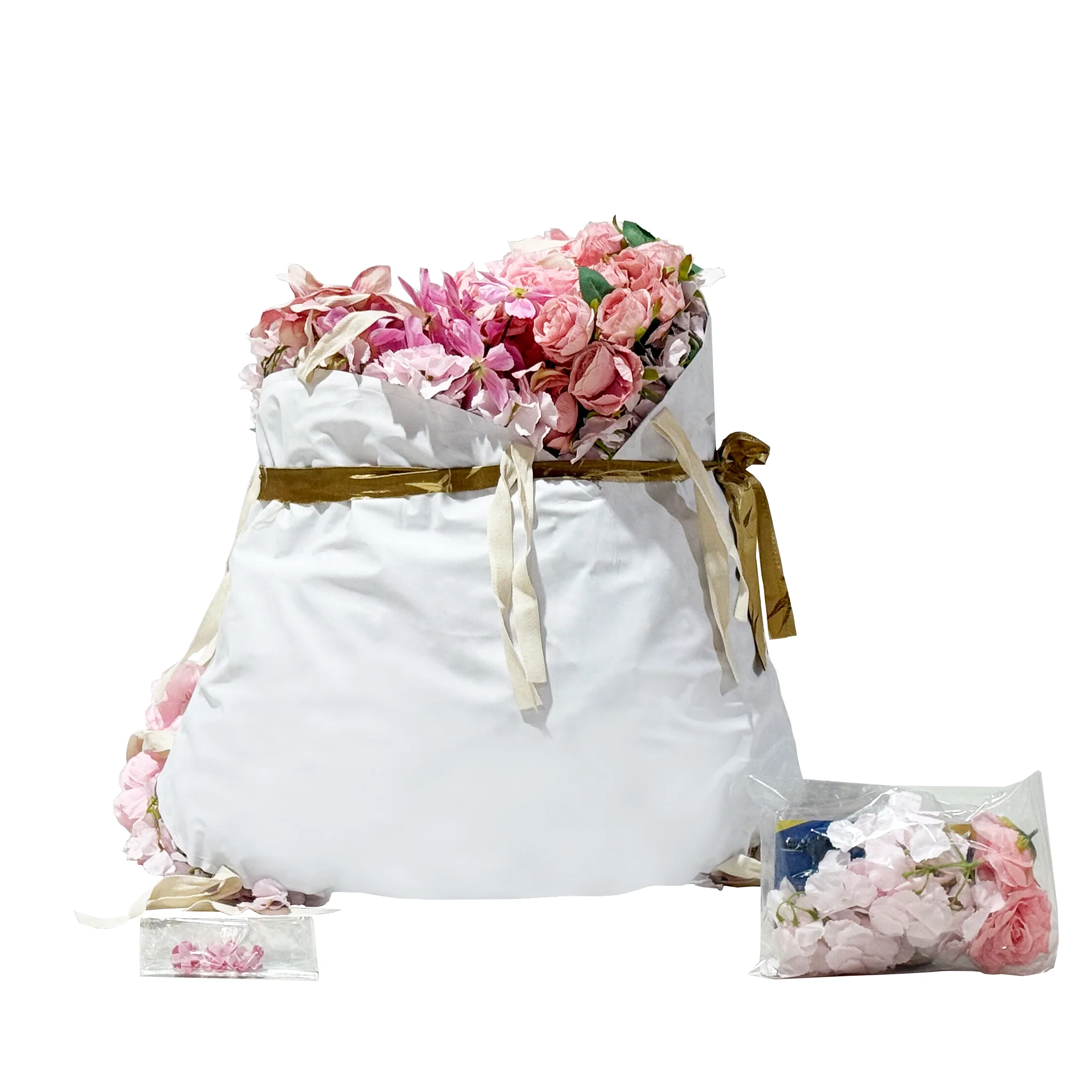 Artificial 3D Floral for Butterfly Backdrop Stand - Pink - Image 8