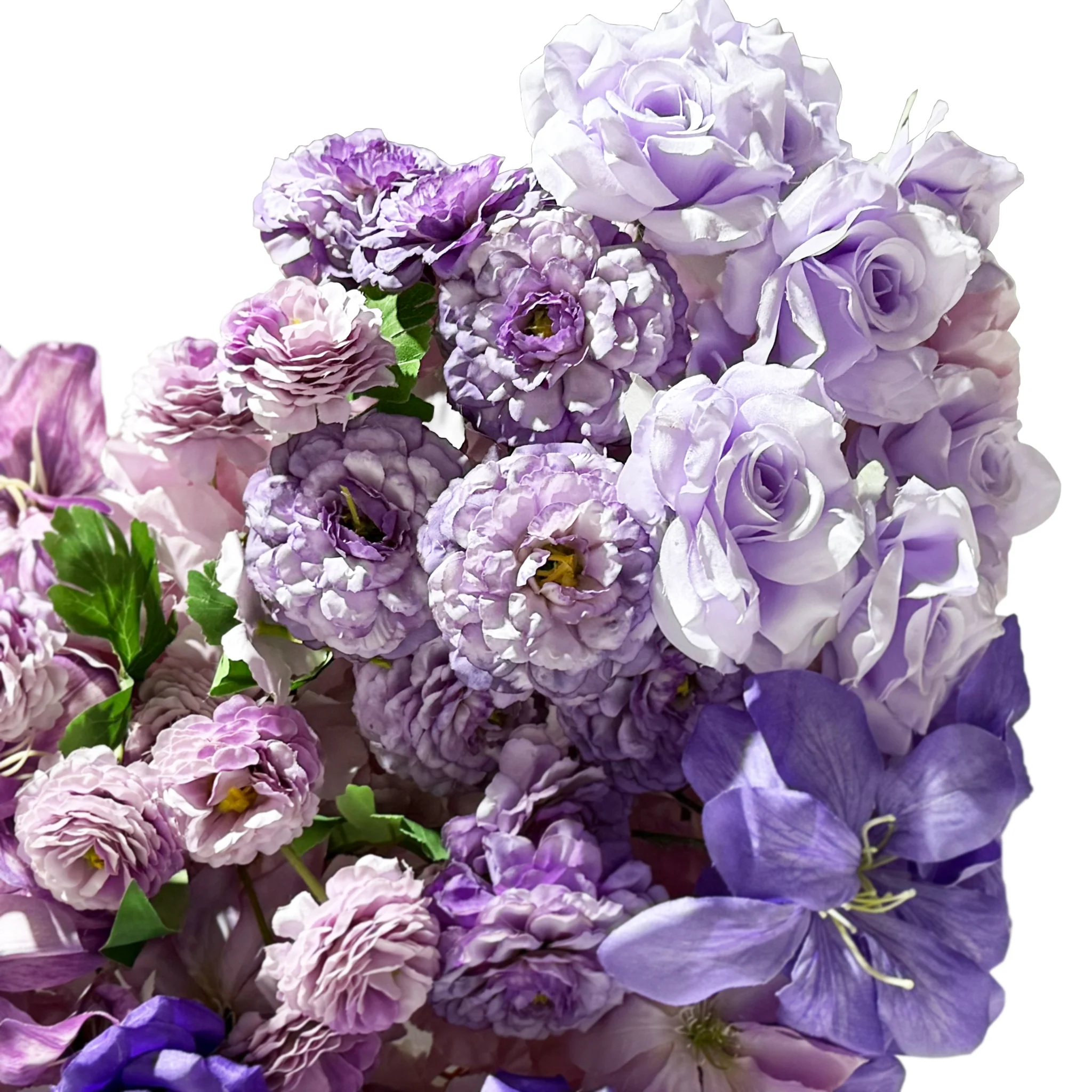 Artificial 3D Floral for Butterfly Backdrop Stand - Purple - Image 6