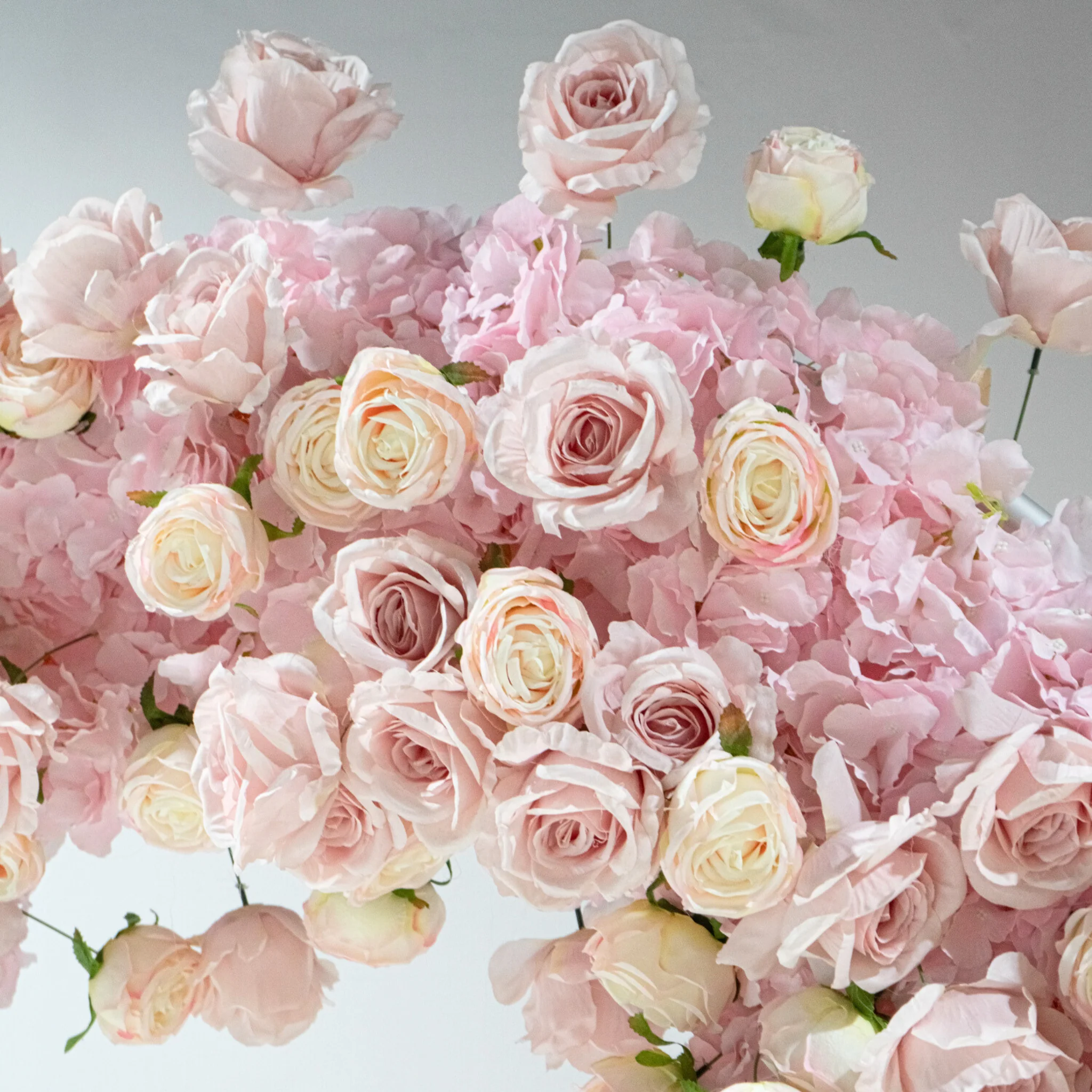 Floral 3D Backdrop for Open Heart Stand - Pink - Image 2