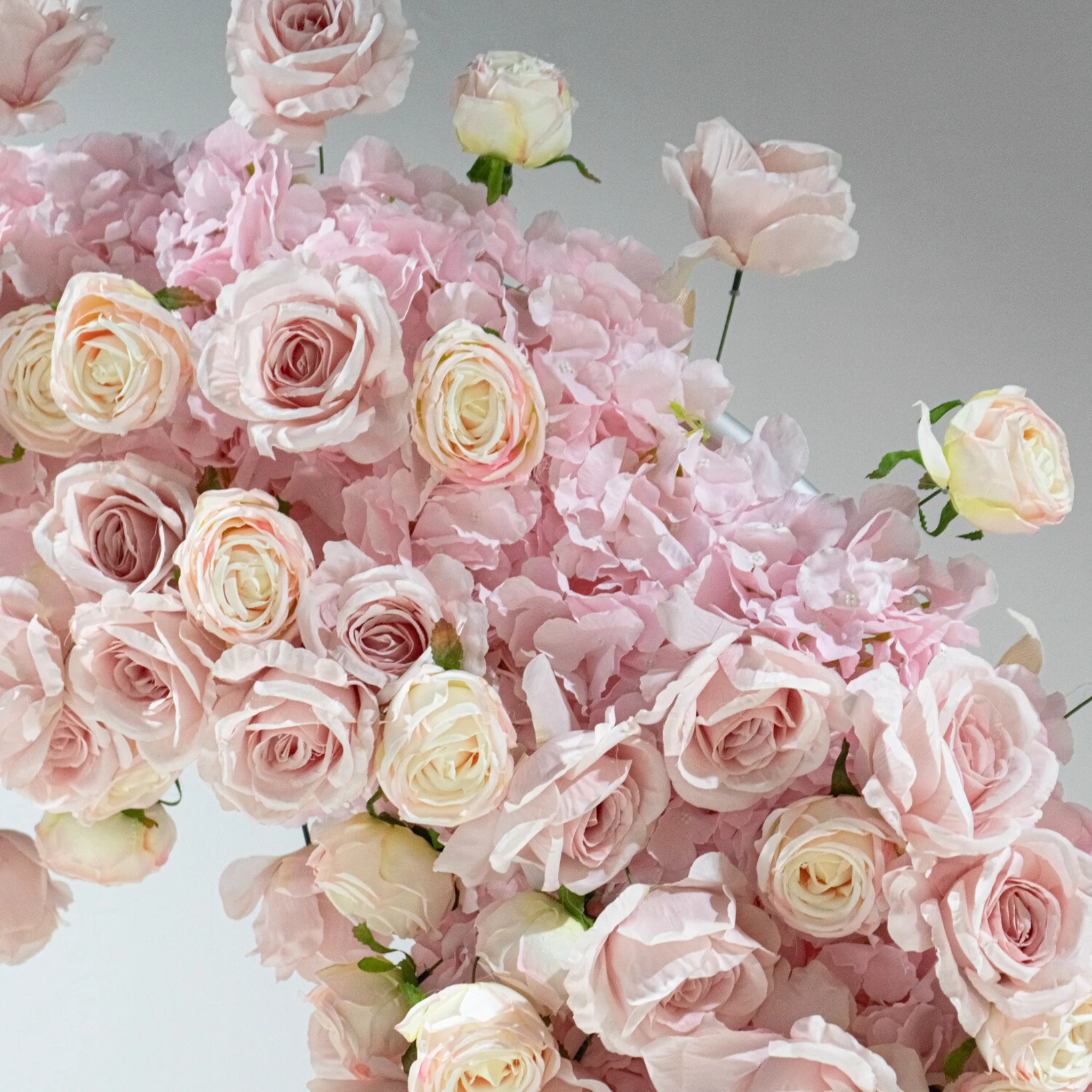Floral 3D Backdrop for Open Heart Stand - Pink - Image 5