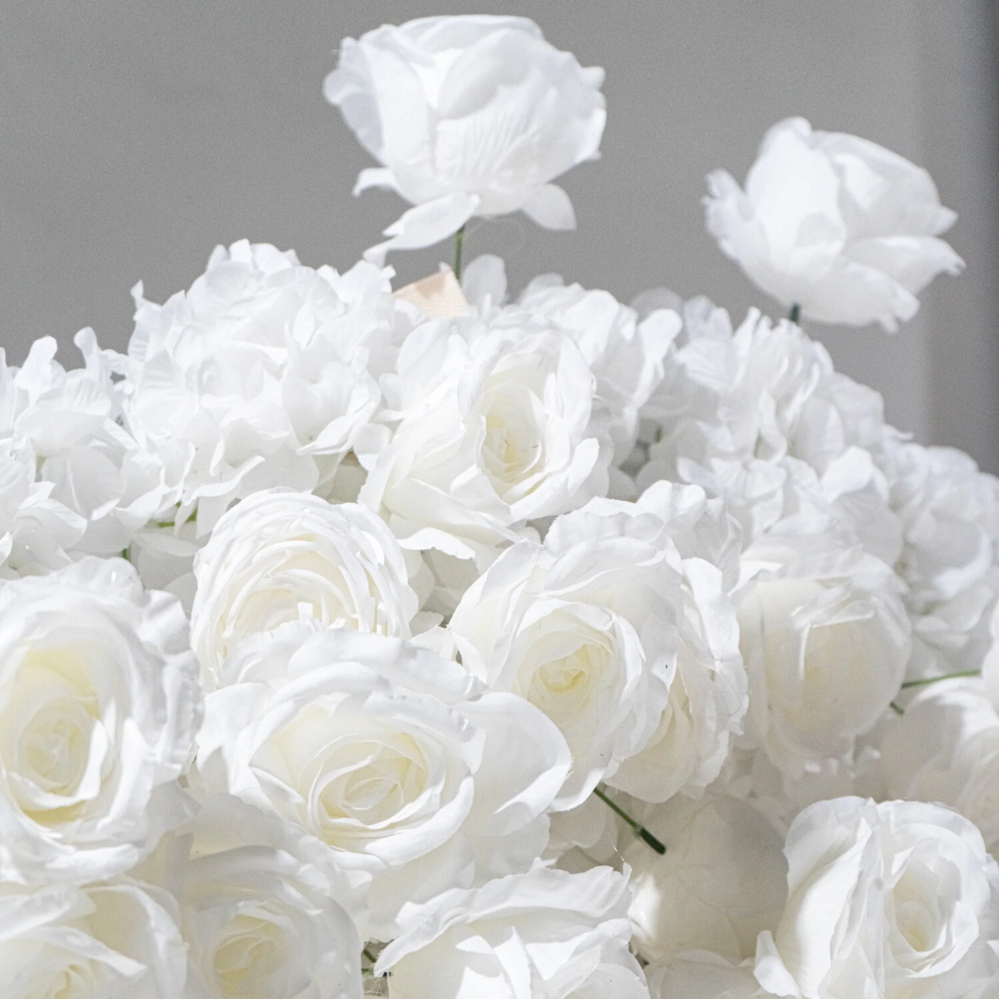 Floral 3D Backdrop for Open Heart Stand - White - Image 3