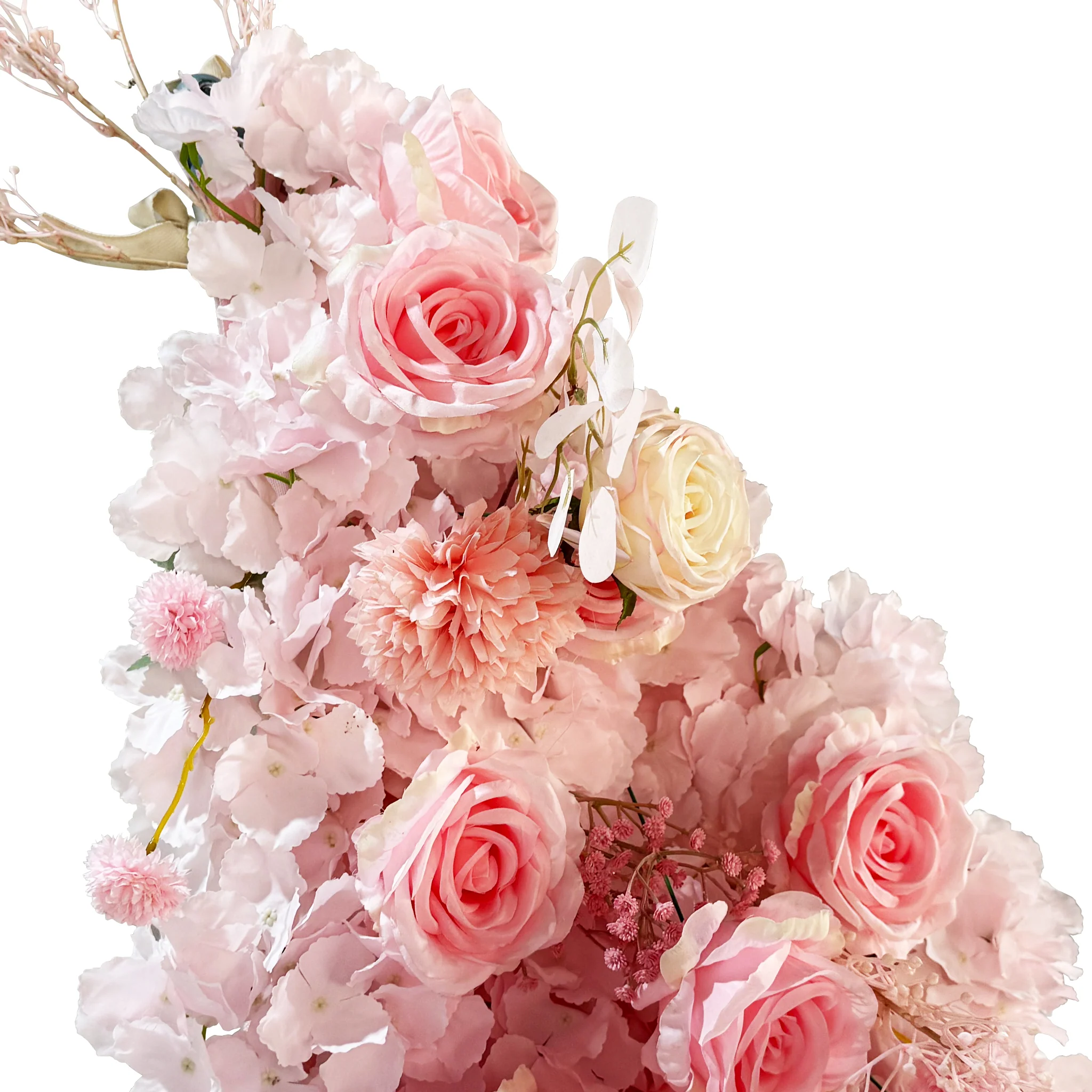 Floral 3D Backdrop for Crescent Moon Stand - Pink - Image 4