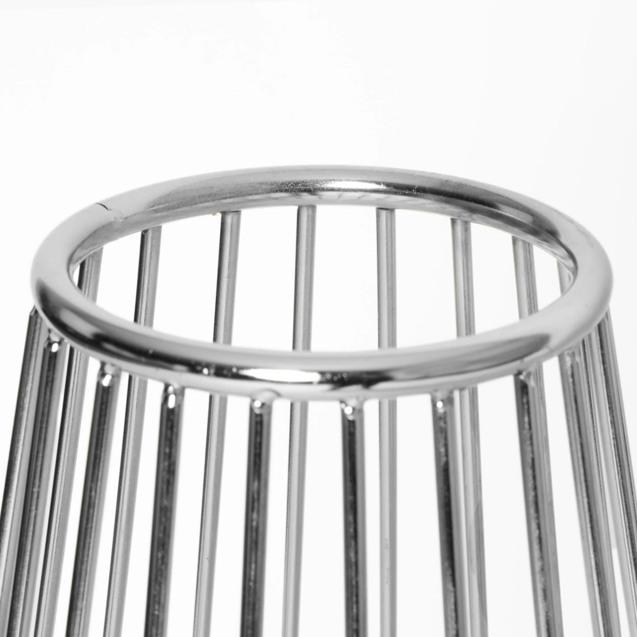 Flower Centerpiece Pedestal Stands (4 pcs/set) - Silver - Image 4