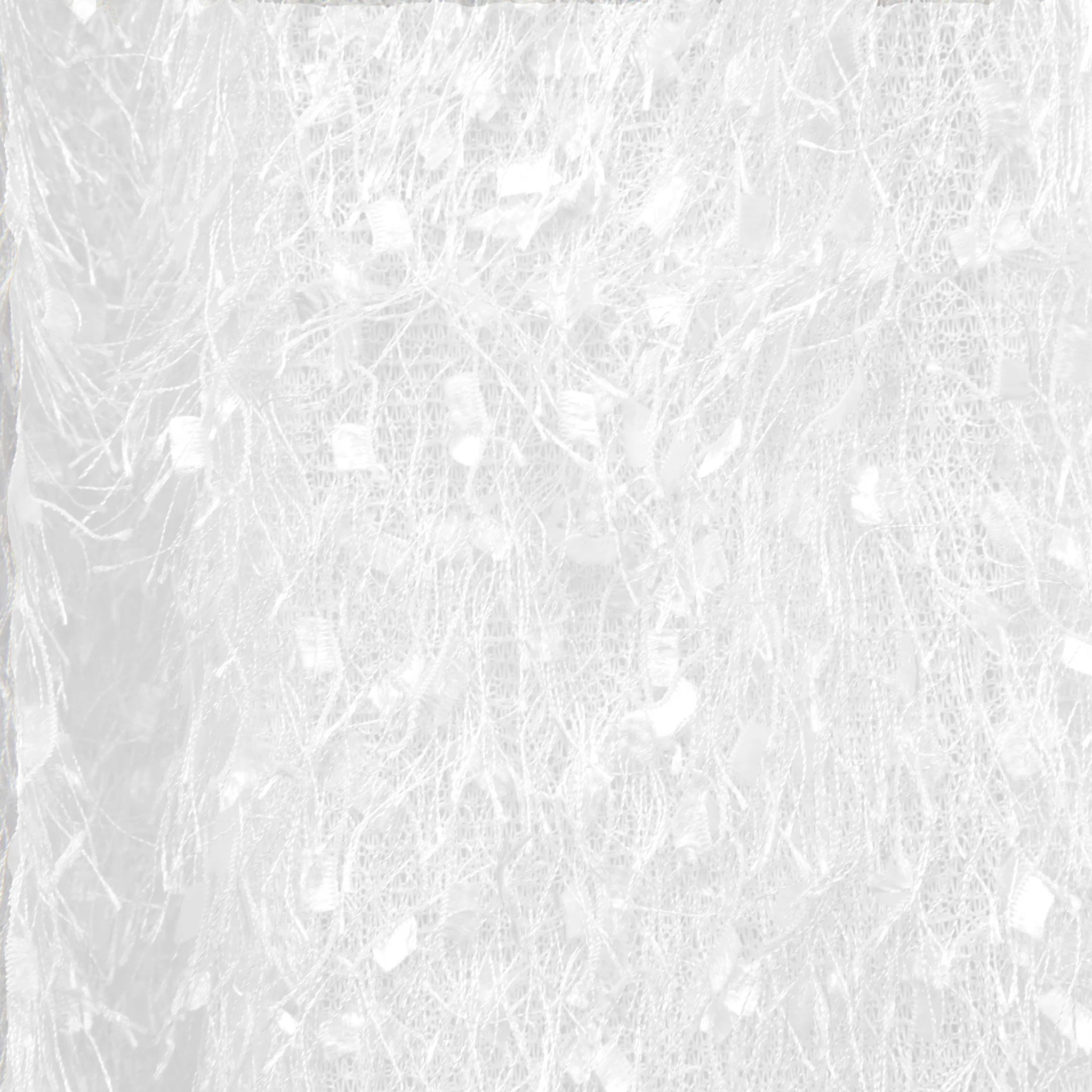 Flurries 12ft H x 52" W Drape/Backdrop Curtain Panel - White - Image 6