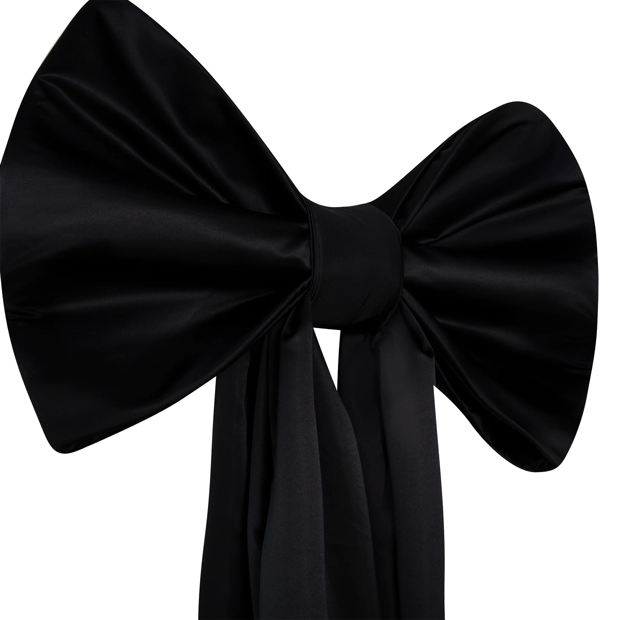 Giant Fabric Bow for Backdrop - Black - Image 6