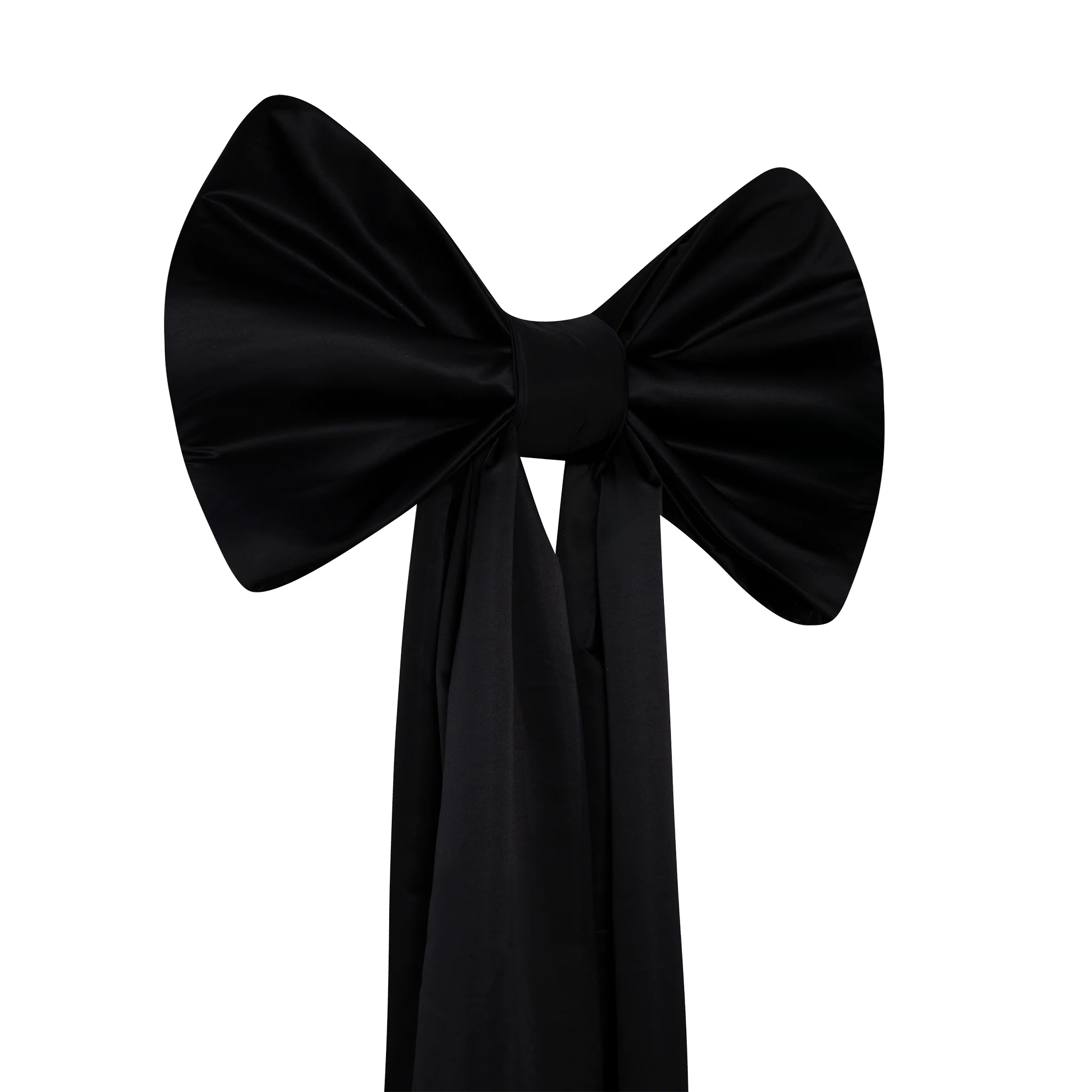 Giant Fabric Bow for Backdrop - Black - Image 7