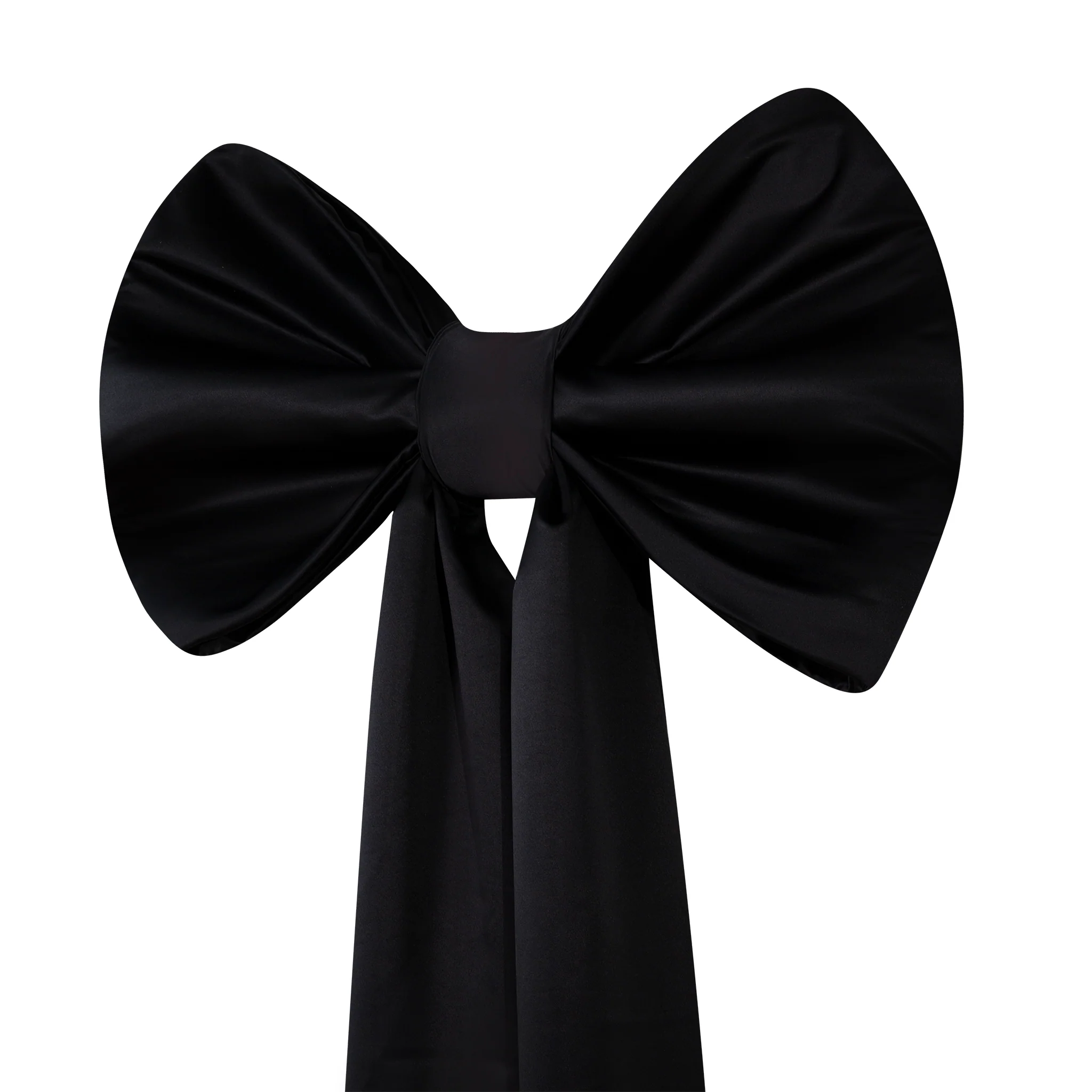 Giant Fabric Bow for Backdrop - Black - Image 8