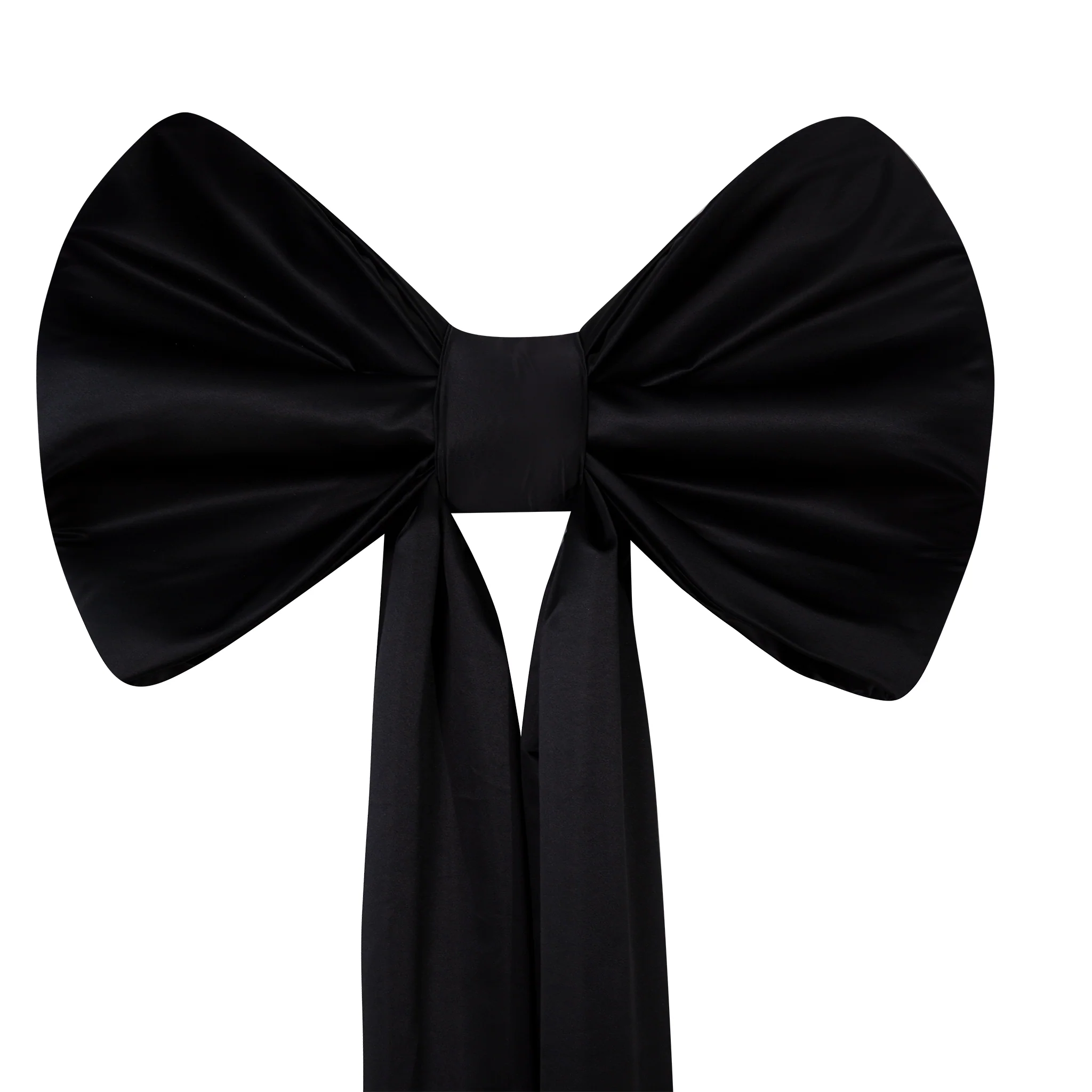 Giant Fabric Bow for Backdrop - Black - Image 9