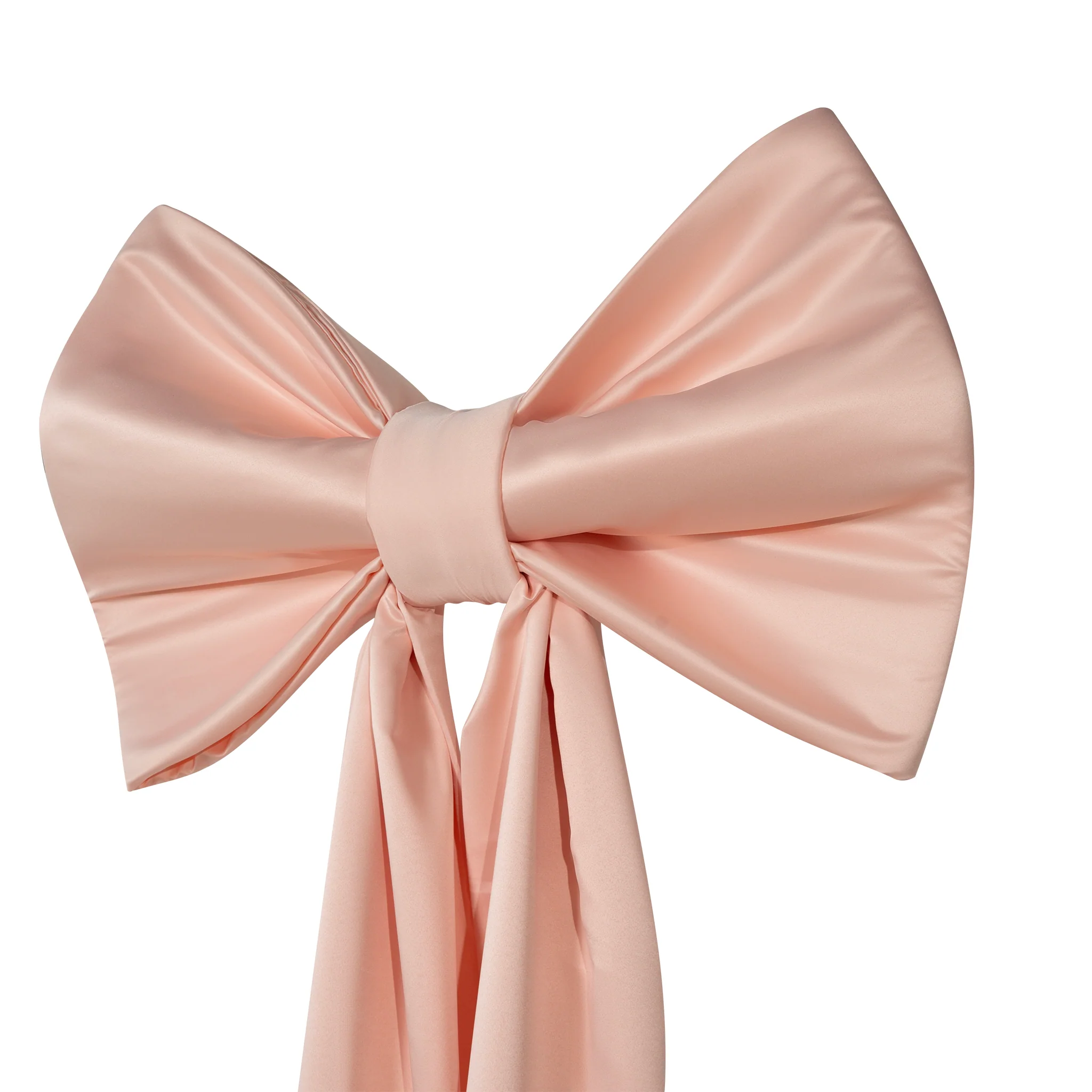 Giant Fabric Bow for Backdrop - Blush/Rose Gold - Image 9