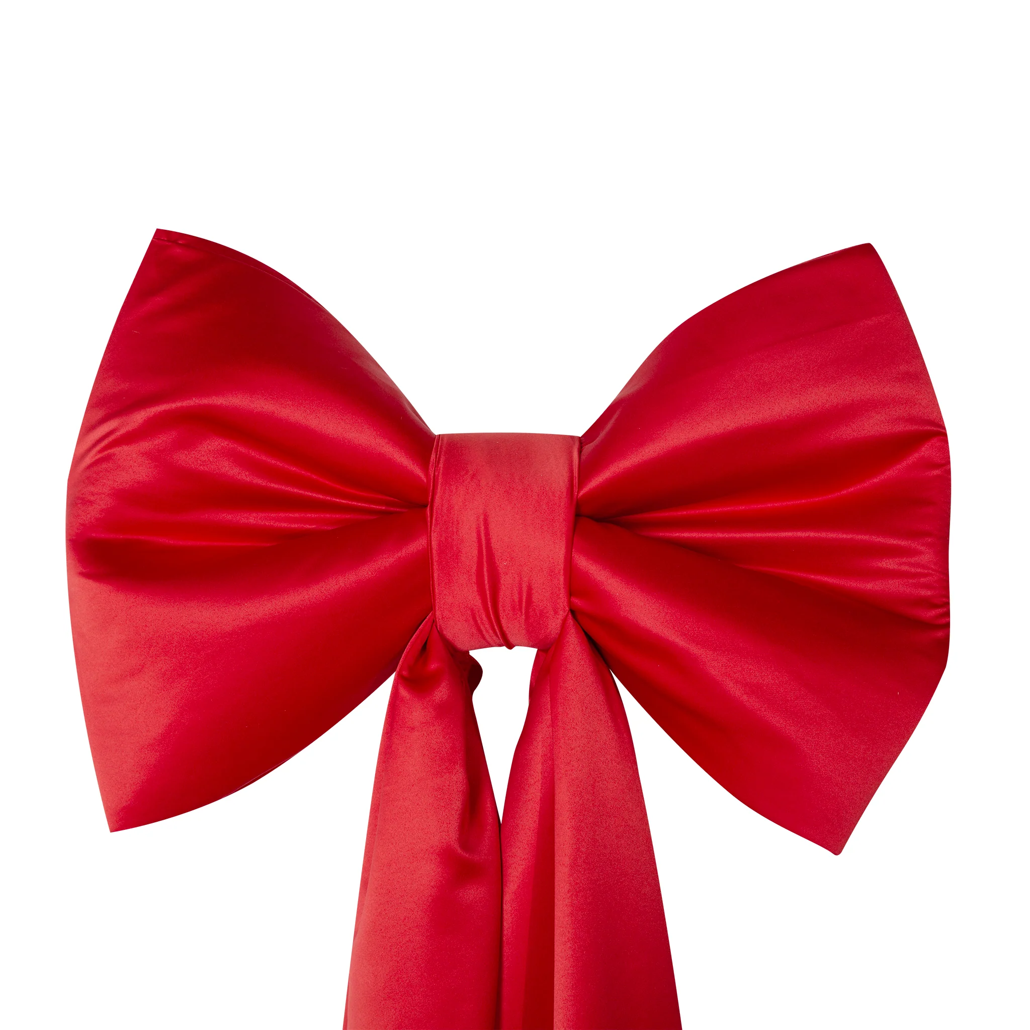 Giant Fabric Bow for Backdrop - Red - Image 5
