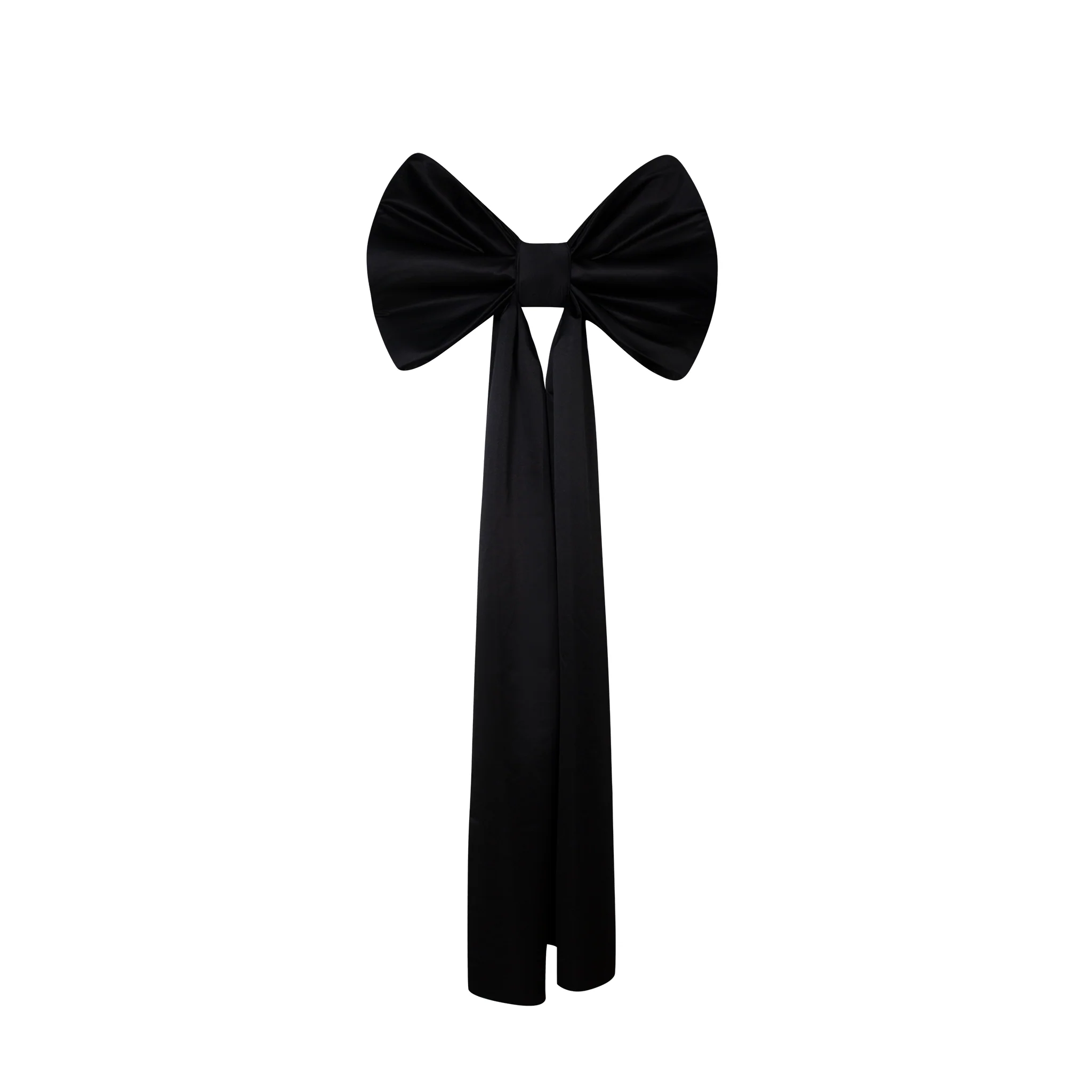 XL Giant Fabric Bow for Backdrop - Black - Image 4