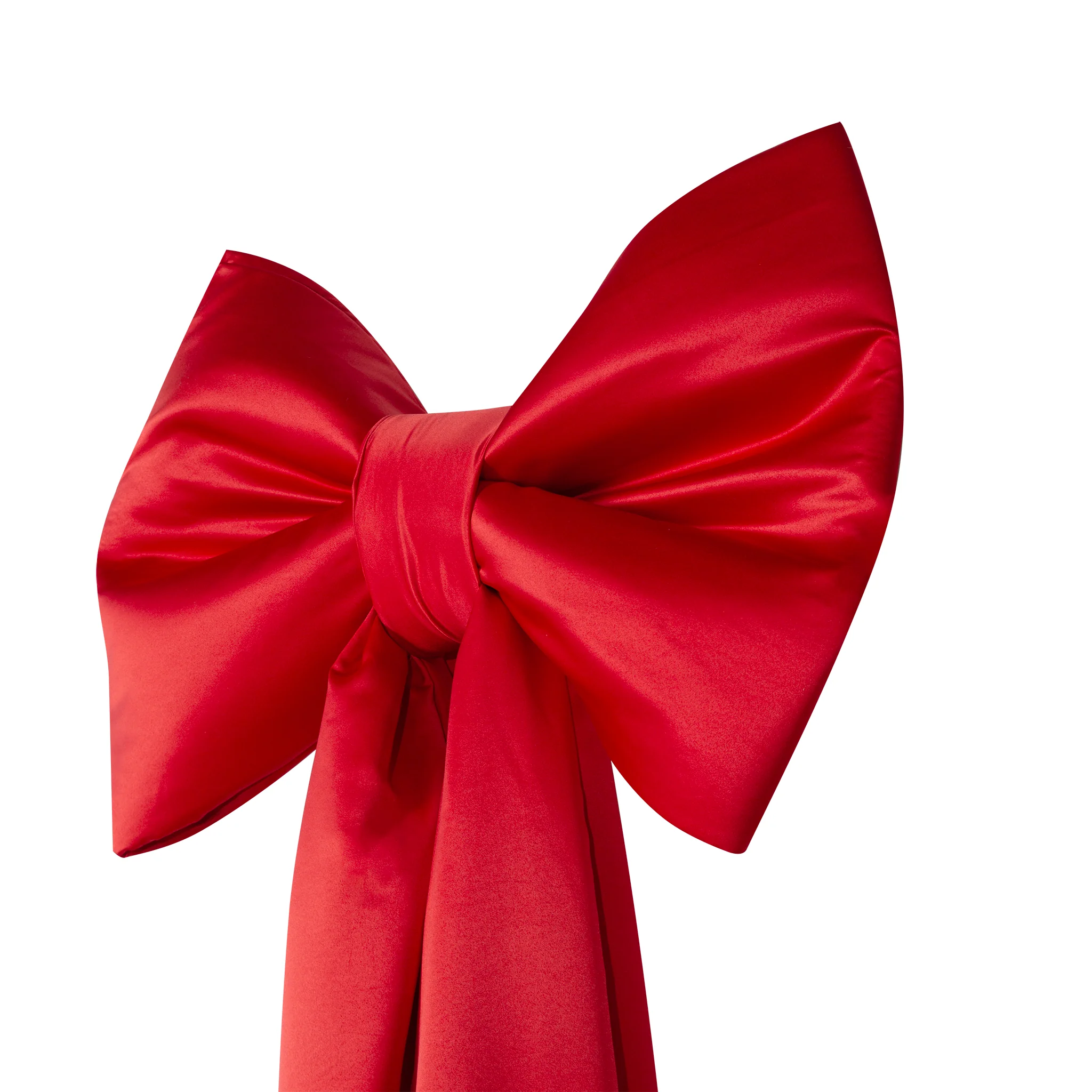XL Giant Fabric Bow for Backdrop - Red - Image 5
