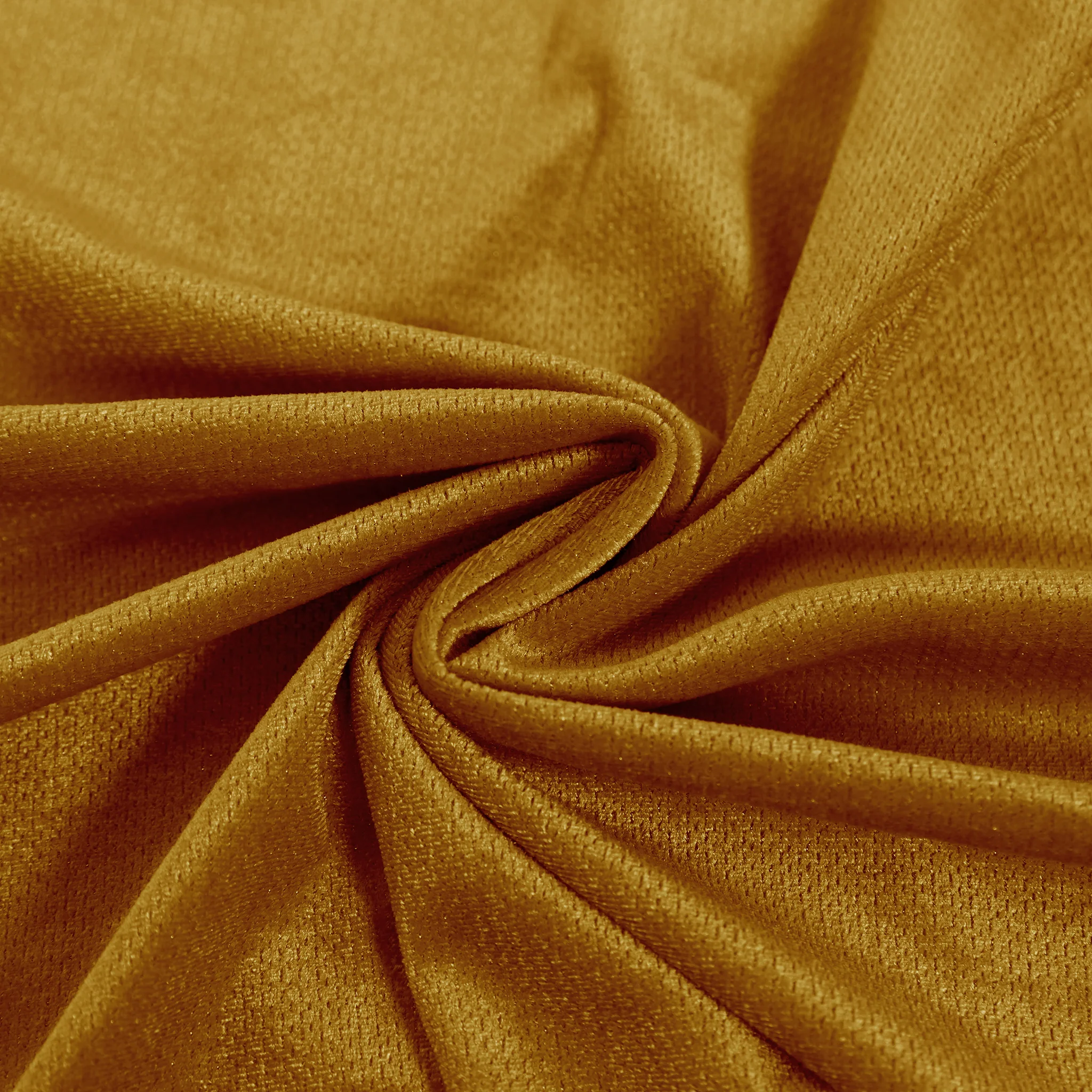 Glitter Velvet 120" Round Tablecloth - Gold - Image 4