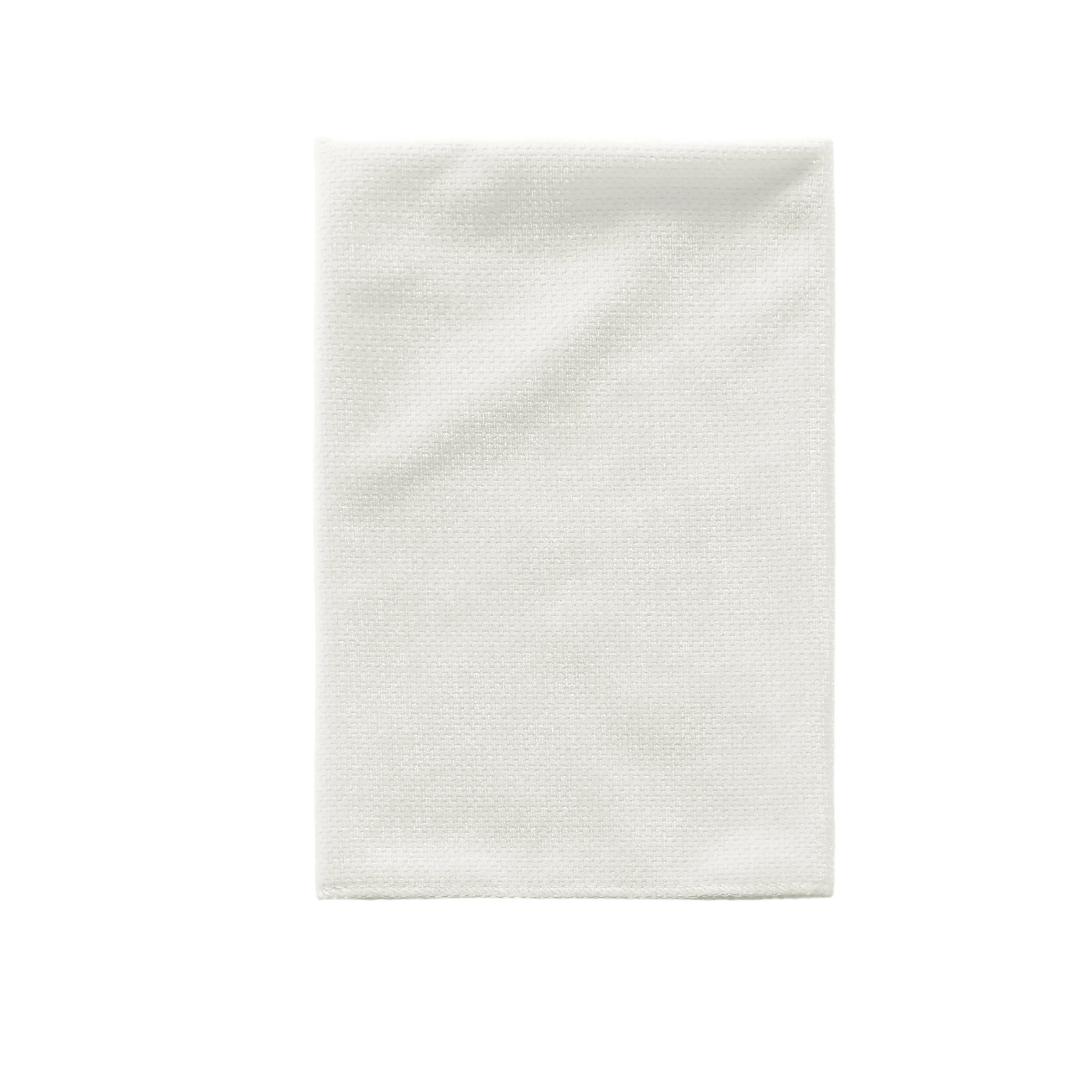 5 pcs/pk Glitter Velvet 20"x20" Linen Napkin - Ivory - Image 5