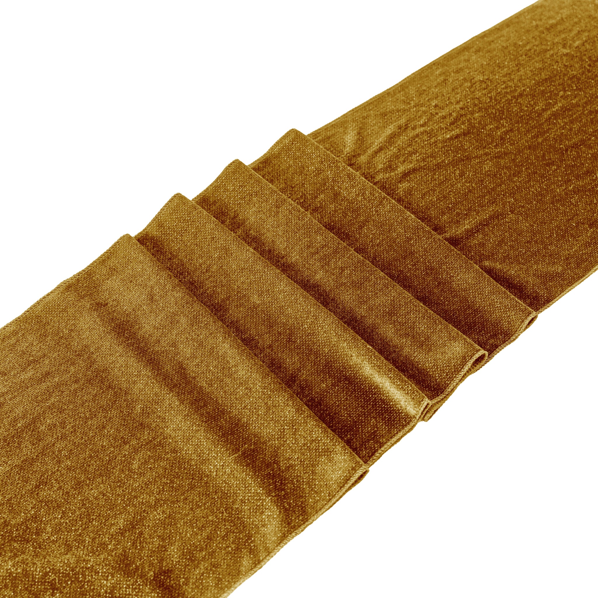 Glitter Velvet Table Runner - Gold - Image 8