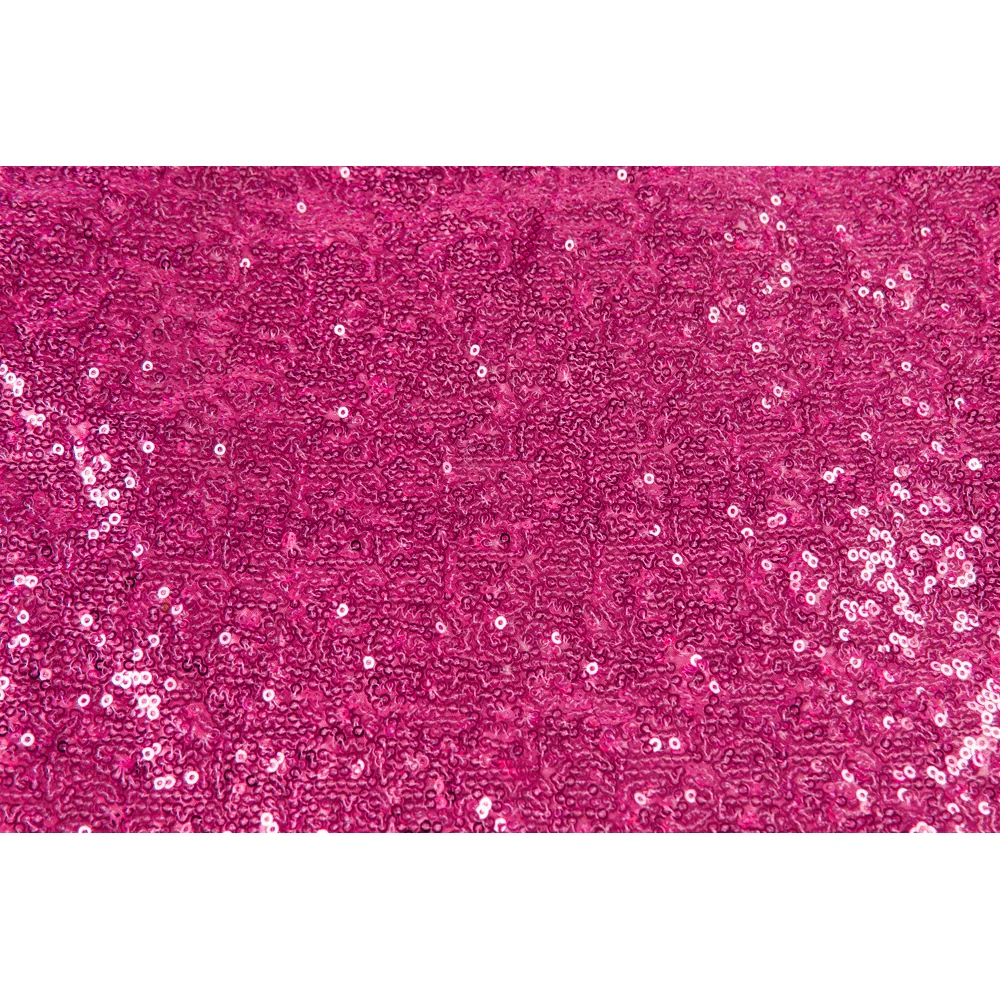 Glitz Sequin 10ft H x 52" W Drape/Backdrop panel - Fuchsia - Image 3