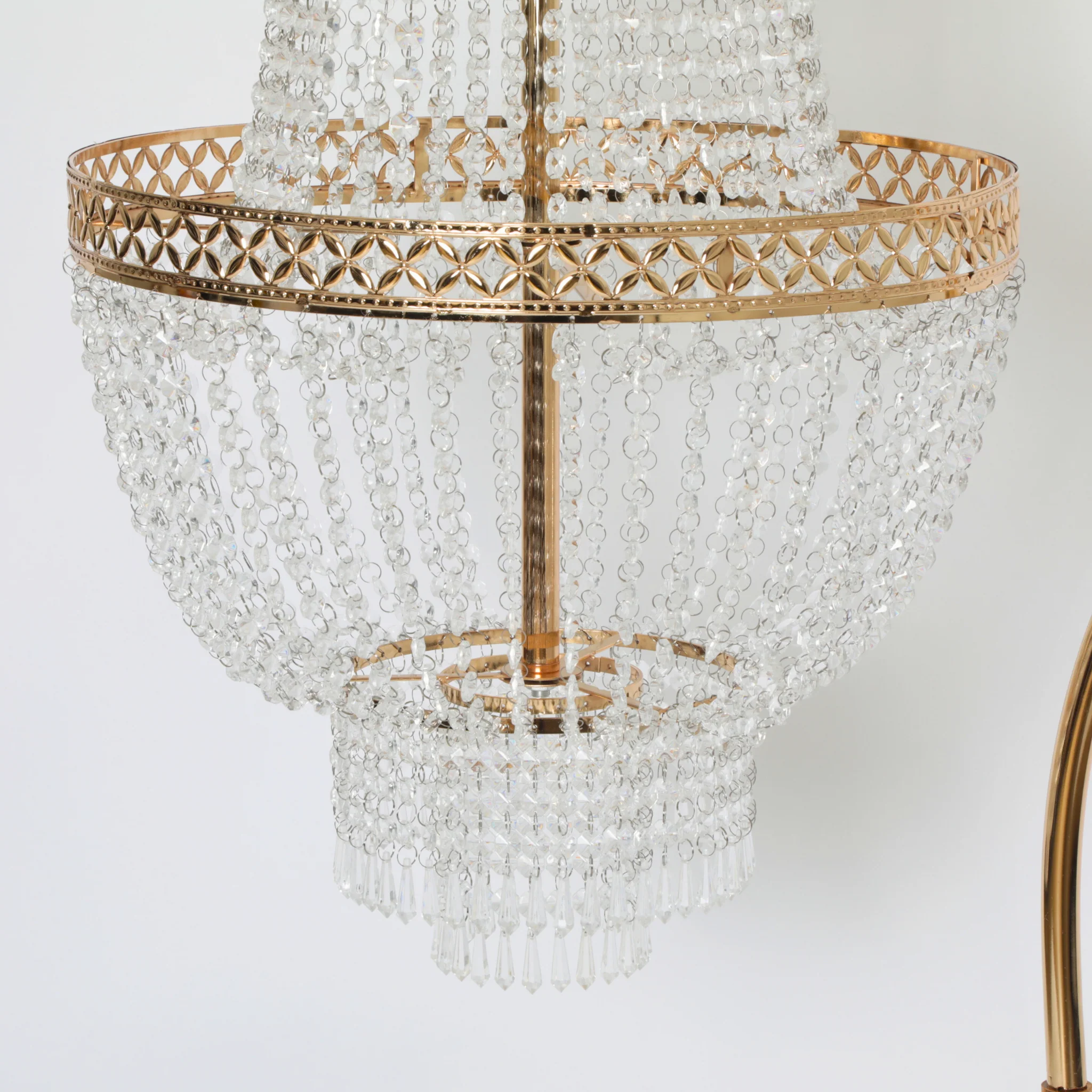 Hanging Chandelier with Stand - Image 8