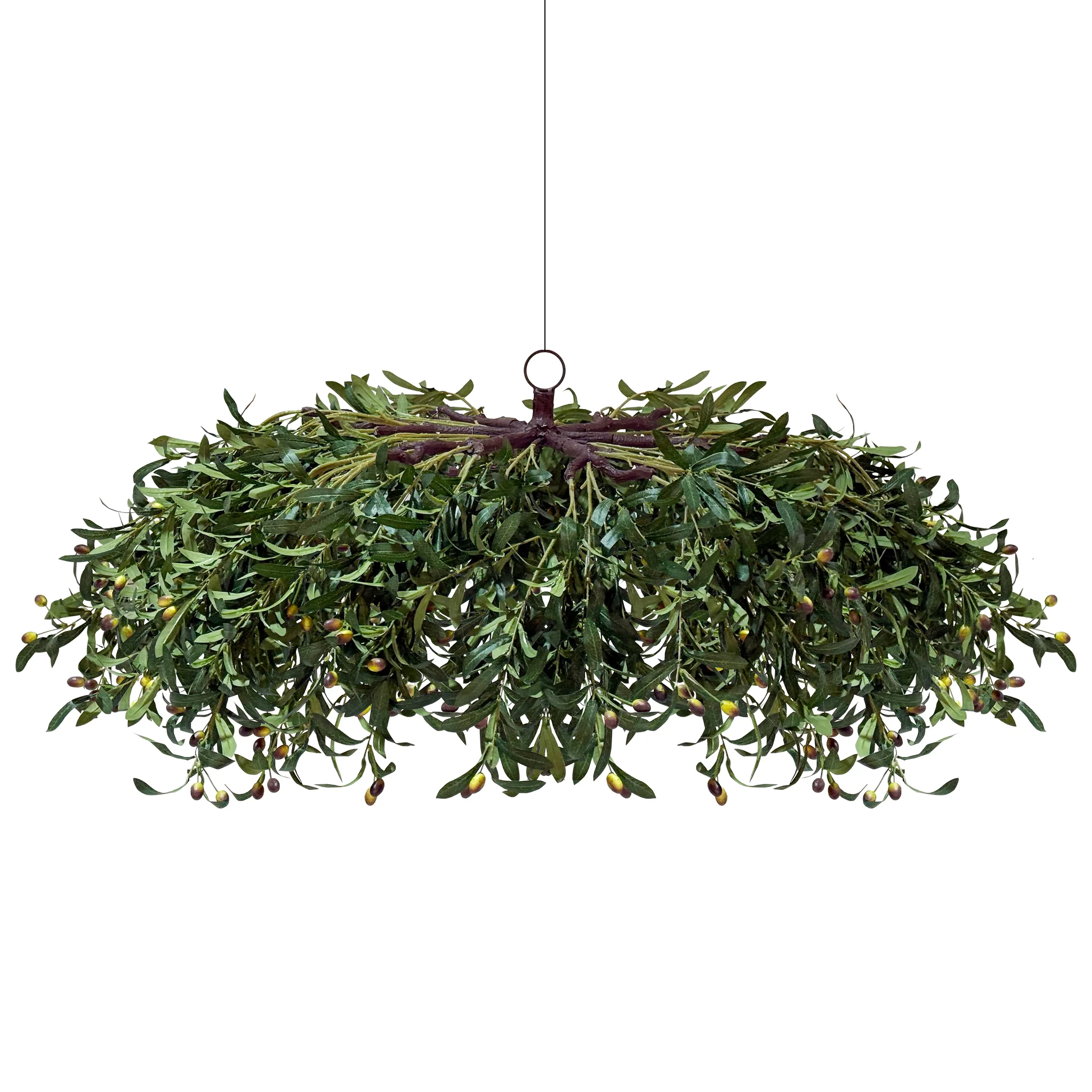 Hanging Greenery Leaf Ceiling Canopy