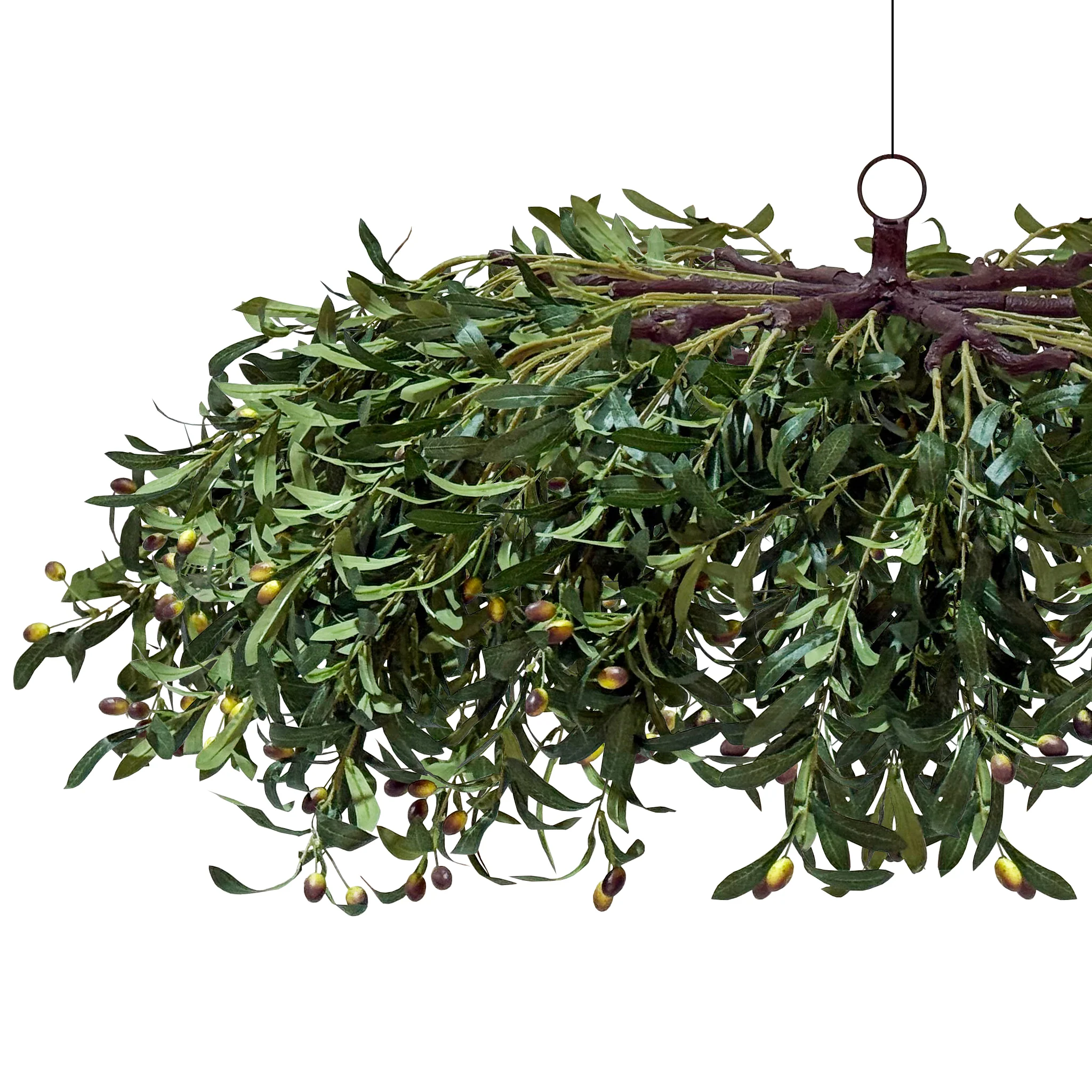 Hanging Greenery Leaf Ceiling Canopy - Image 5