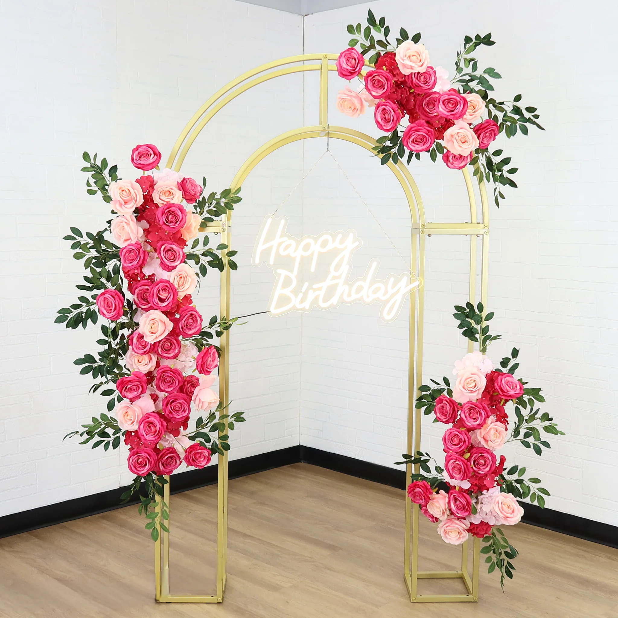Happy Birthday Neon Sign 62 cm x 31 cm - Image 2