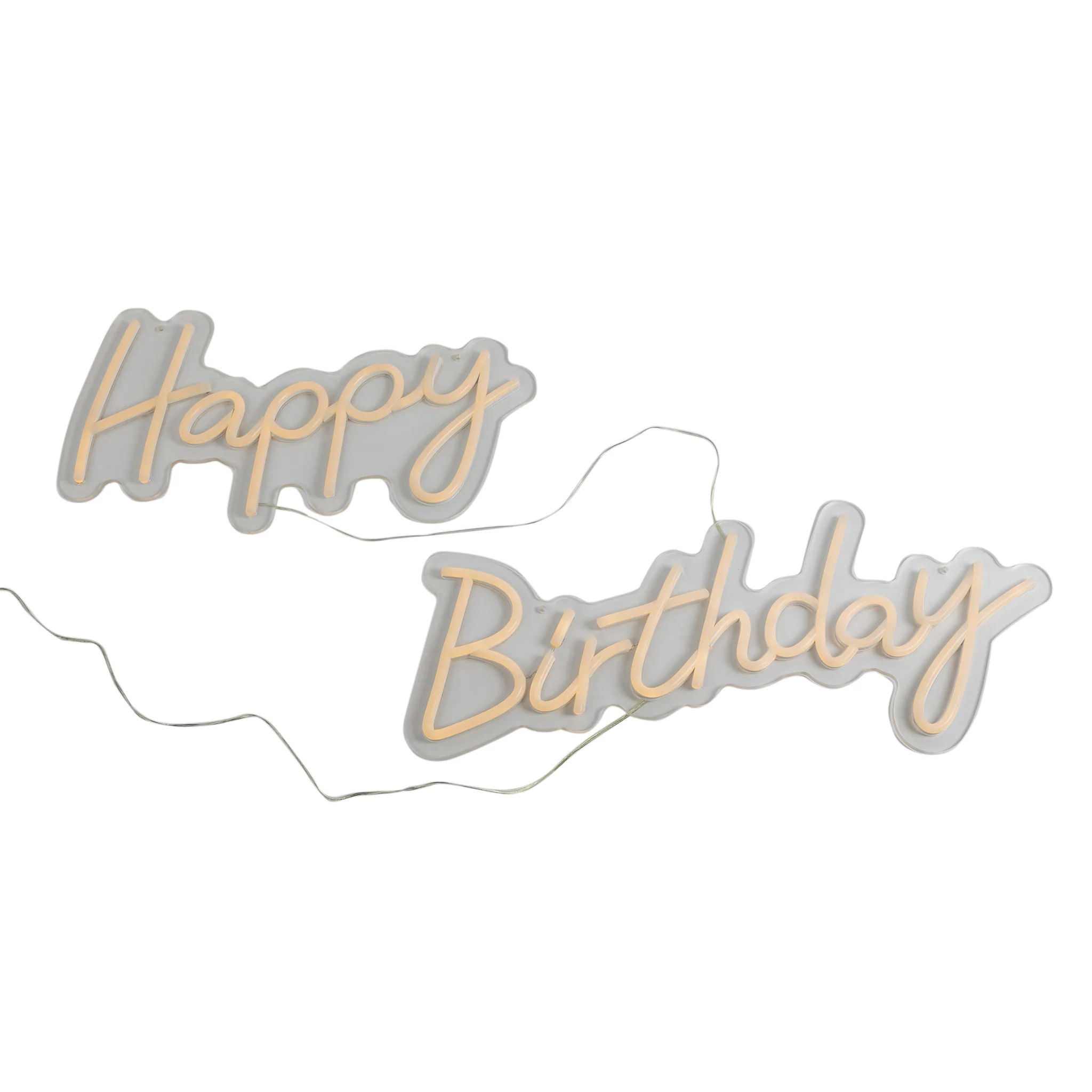 Happy Birthday Neon Sign 62 cm x 31 cm - Image 5