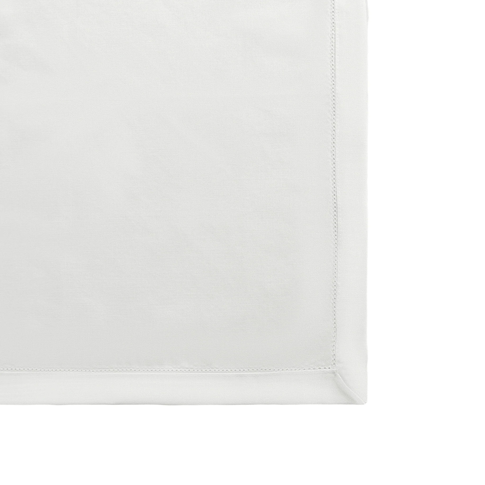 Ivory Hemstitch Linen Napkins 20"x20" (Set of 4) - Image 3