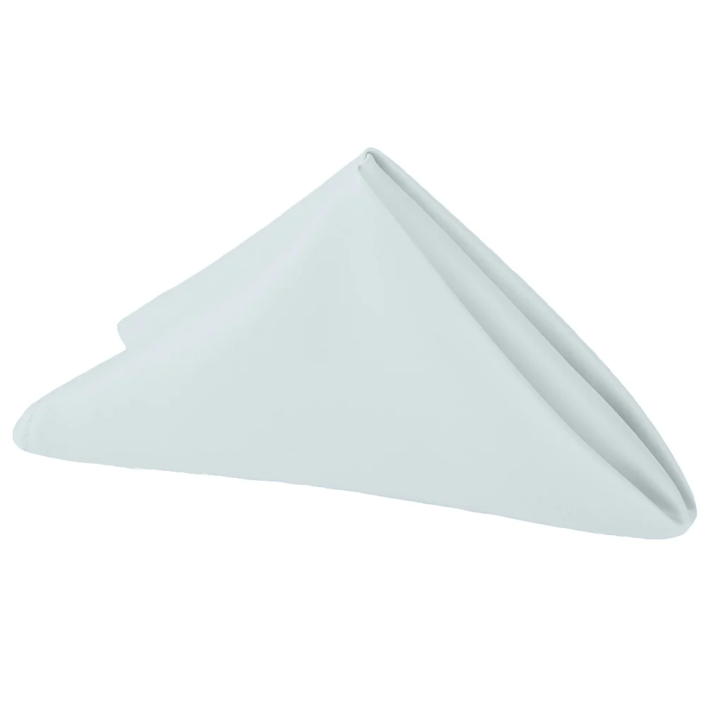 Lamour Satin Napkin 20"x20" - Dusty Blue