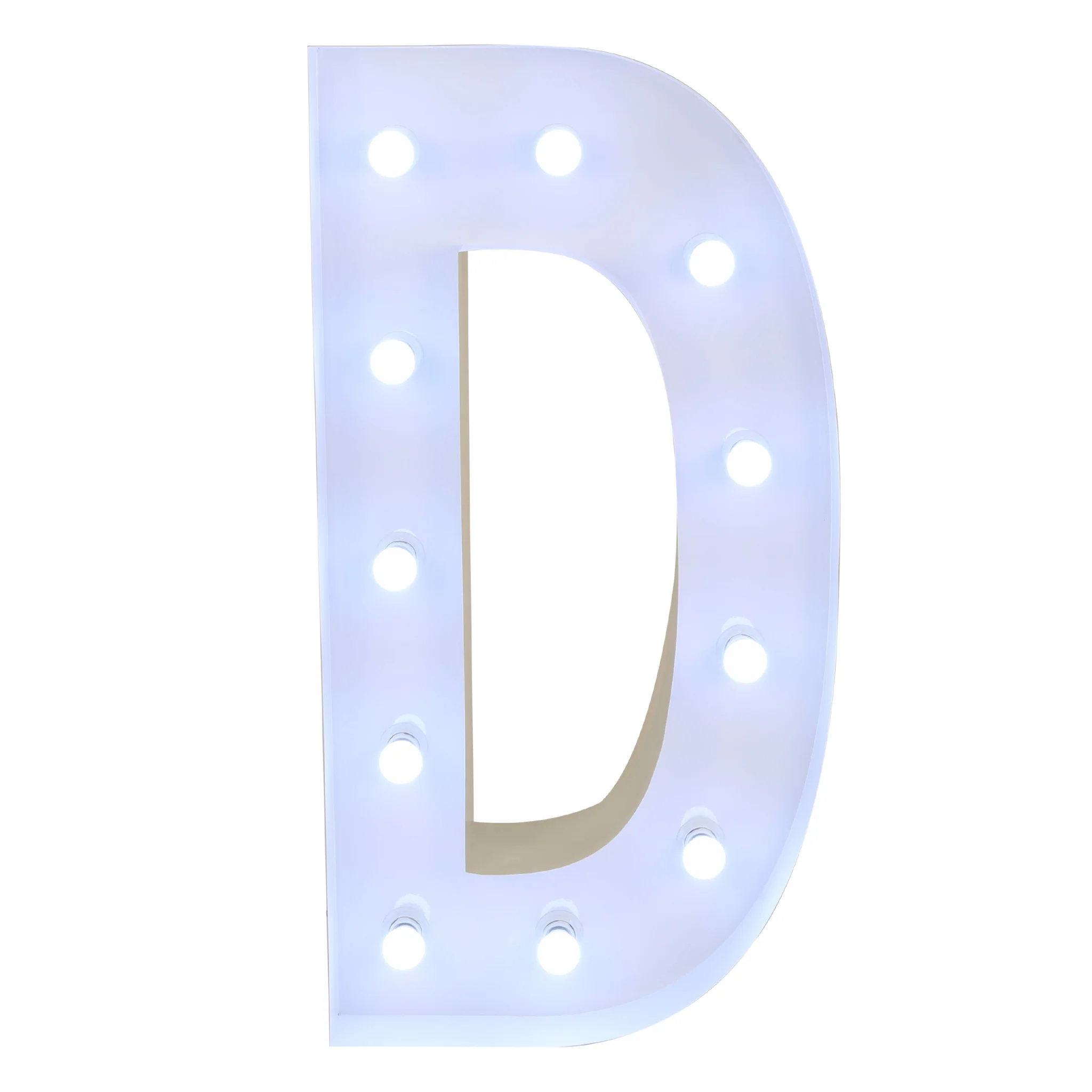 Large 4ft Tall LED Marquee Letter - D - Image 3