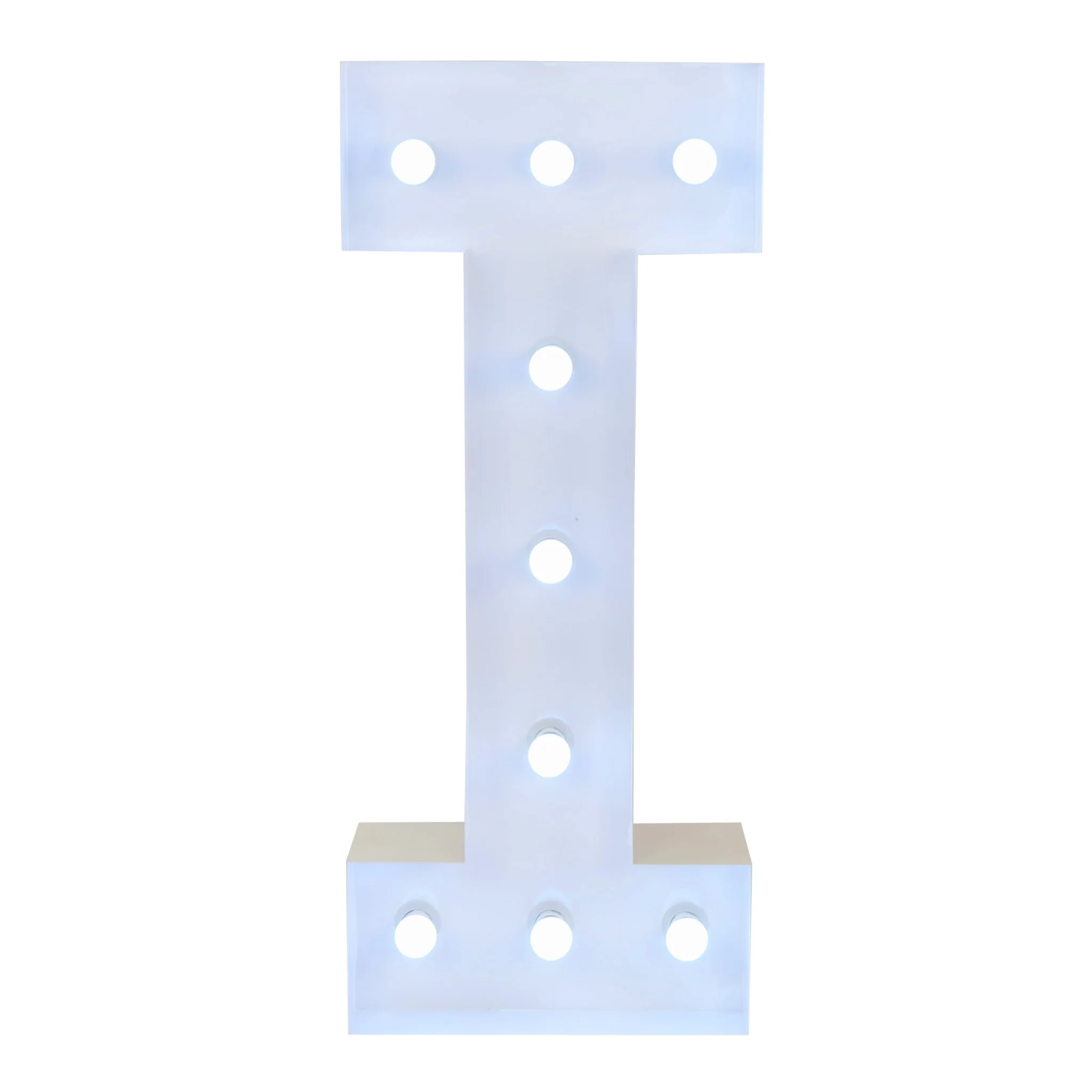 Large 4ft Tall LED Marquee Letter - I - Image 4