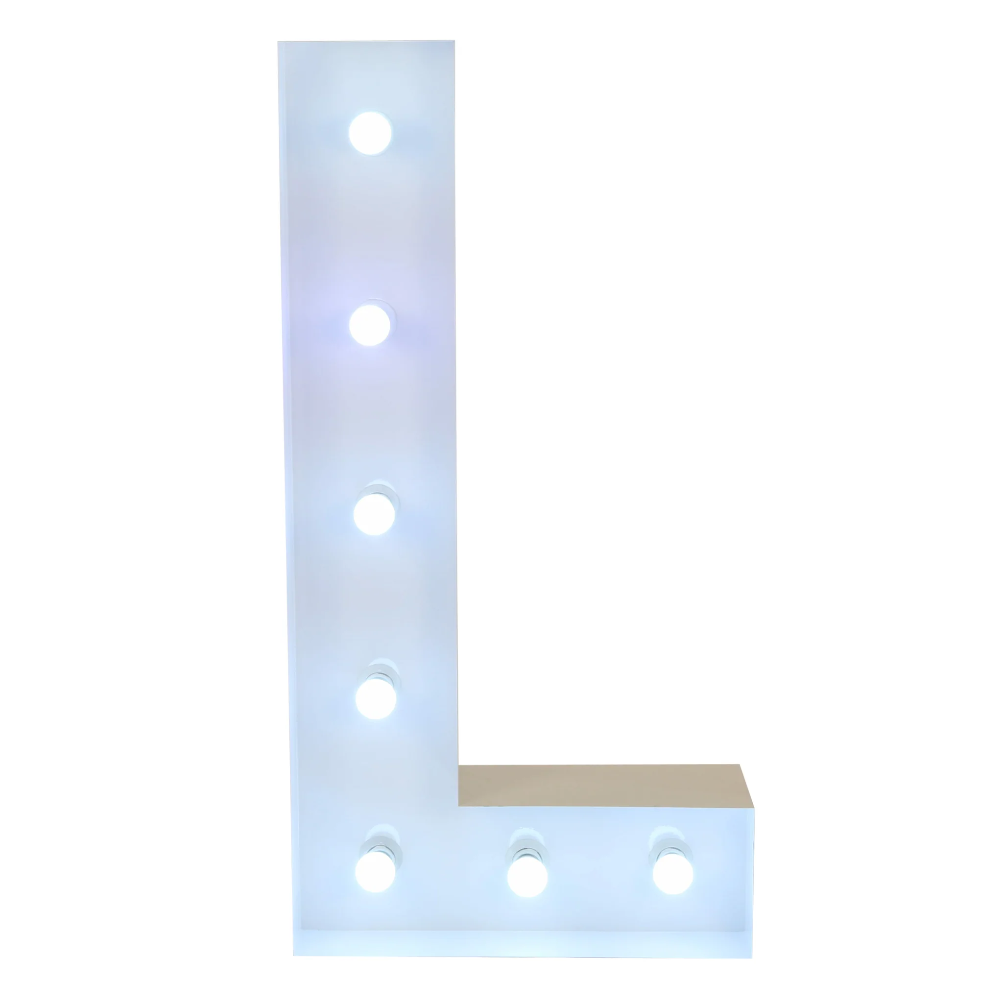 Large 4ft Tall LED Marquee Letter - L - Image 3