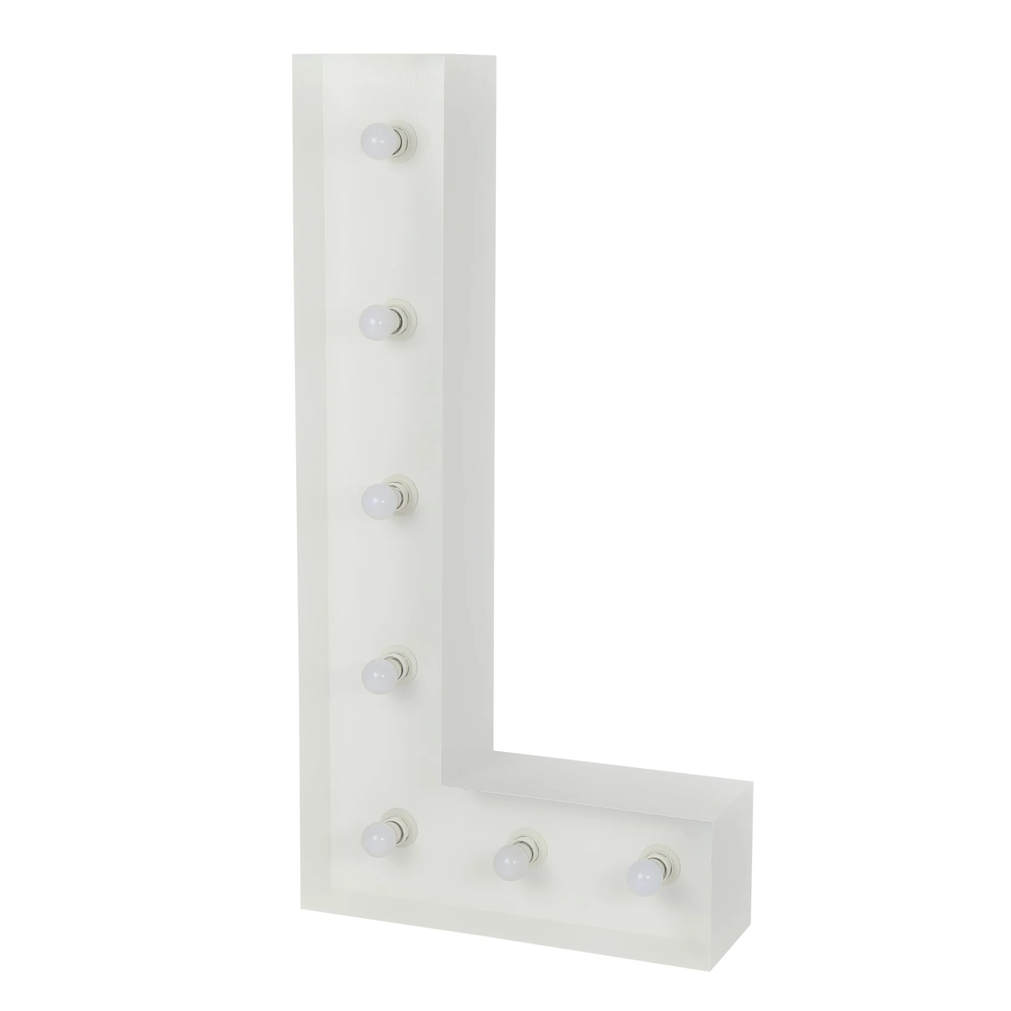 Large 4ft Tall LED Marquee Letter - L - Image 4